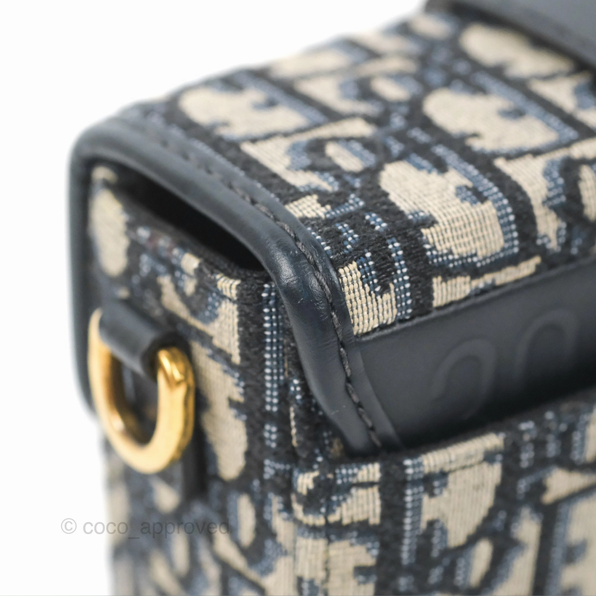 Christian Dior 30 Montaigne Oblique Jacquard Box Bag
