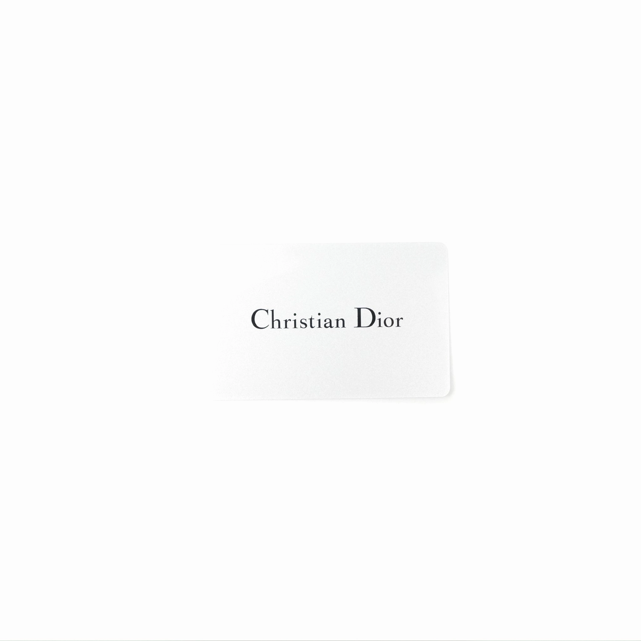 Christian Dior 30 Montaigne with Chain Blue Dior Oblique Jacquard