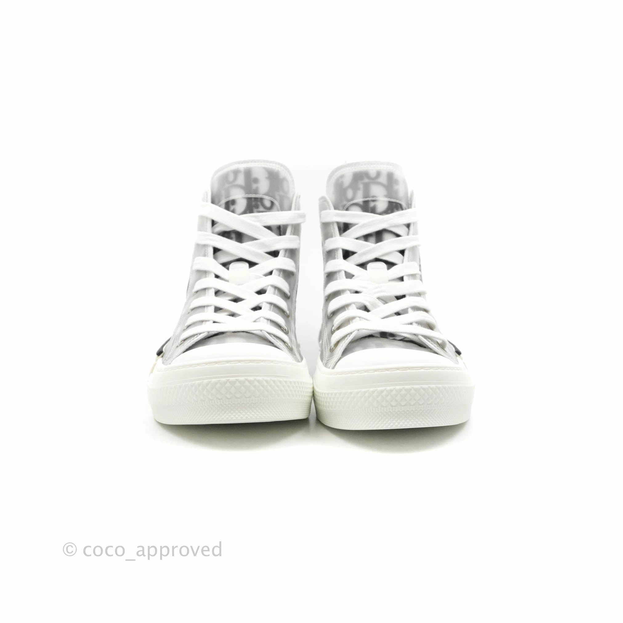 Christian Dior B23 Black Oblique High-Top Sneakers