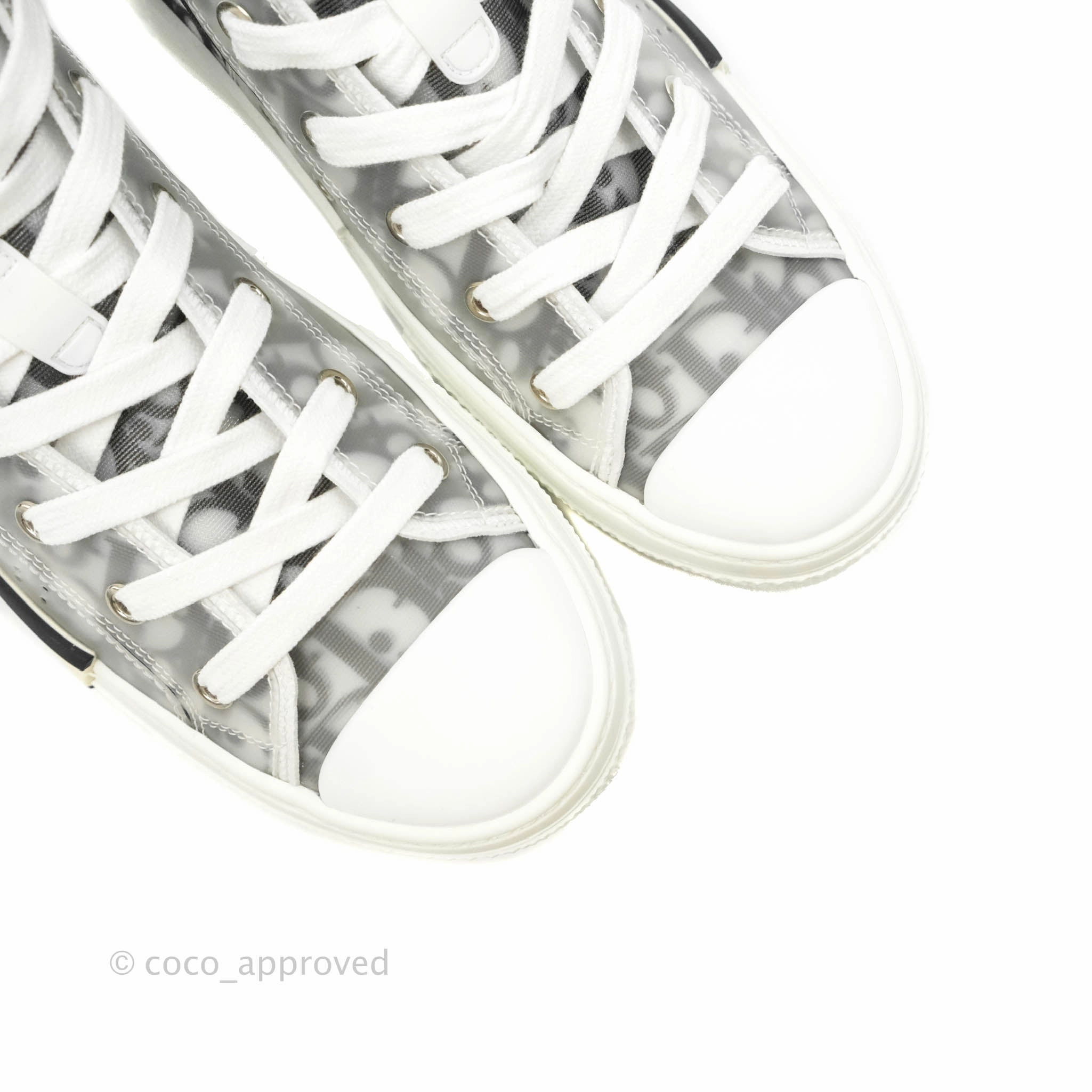 Christian Dior B23 Black Oblique High-Top Sneakers