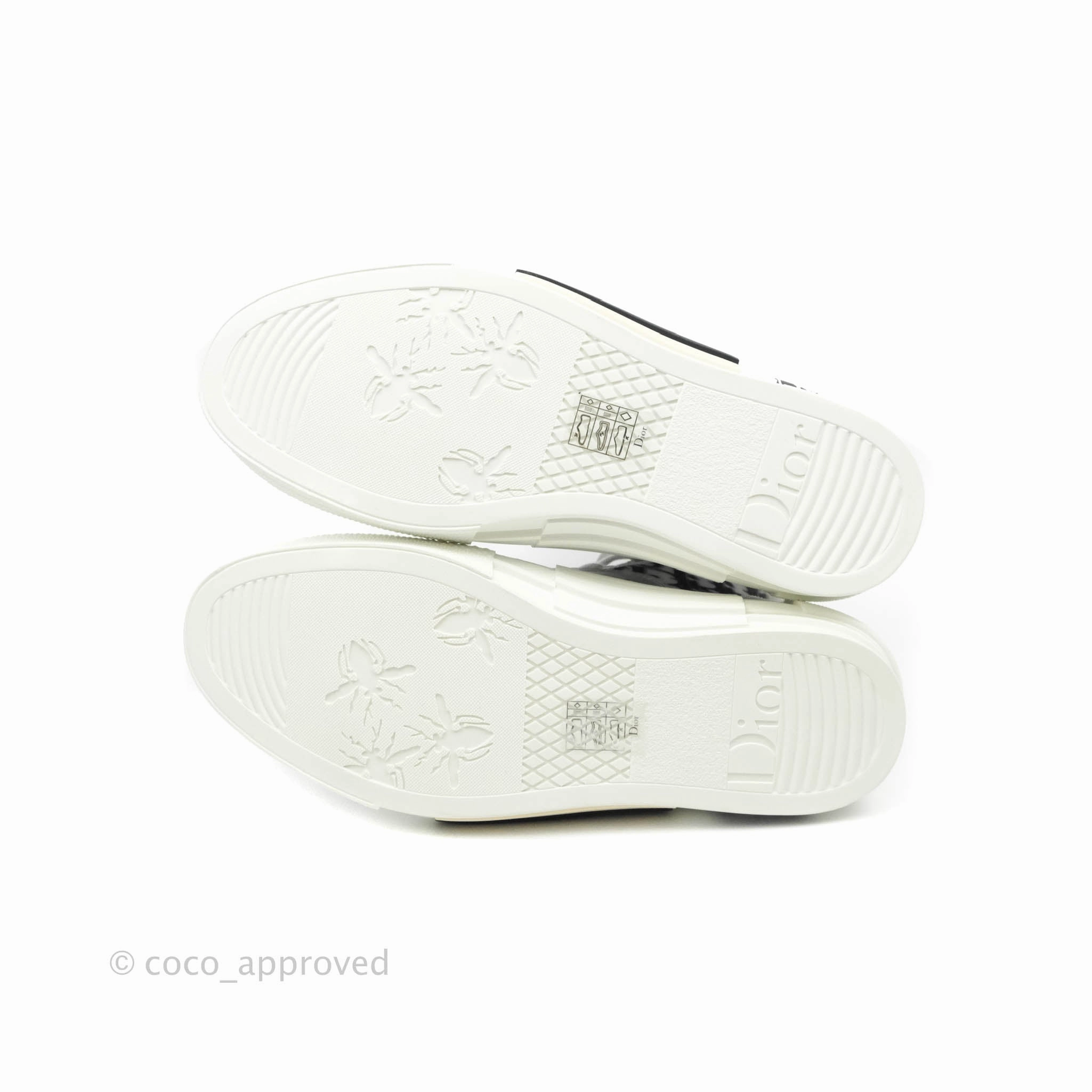 Christian Dior B23 Black Oblique High-Top Sneakers