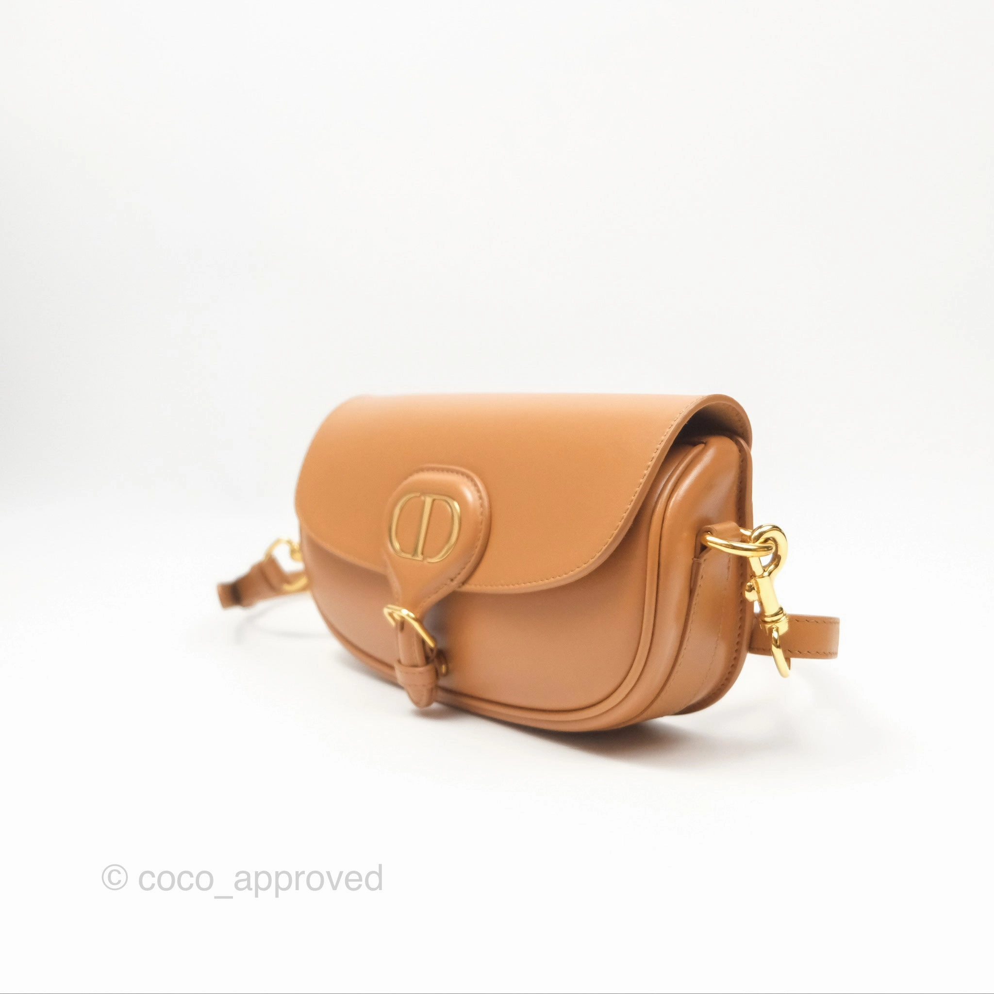 Christian Dior Bobby East-West Bag Calfskin Camel