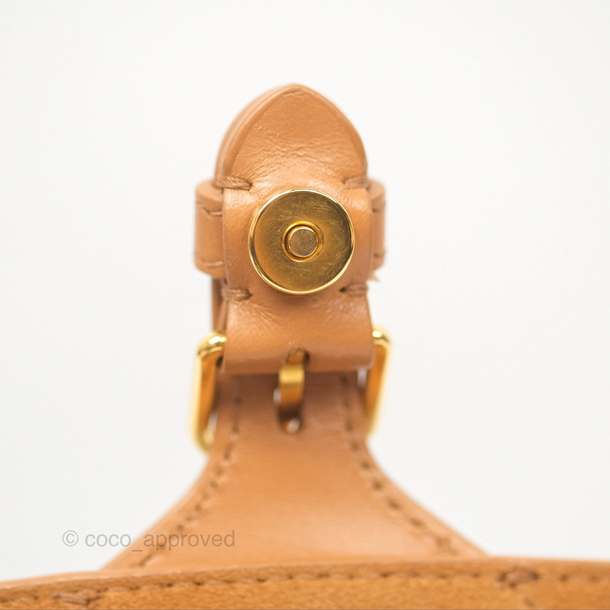 Christian Dior Bobby East-West Bag Calfskin Camel