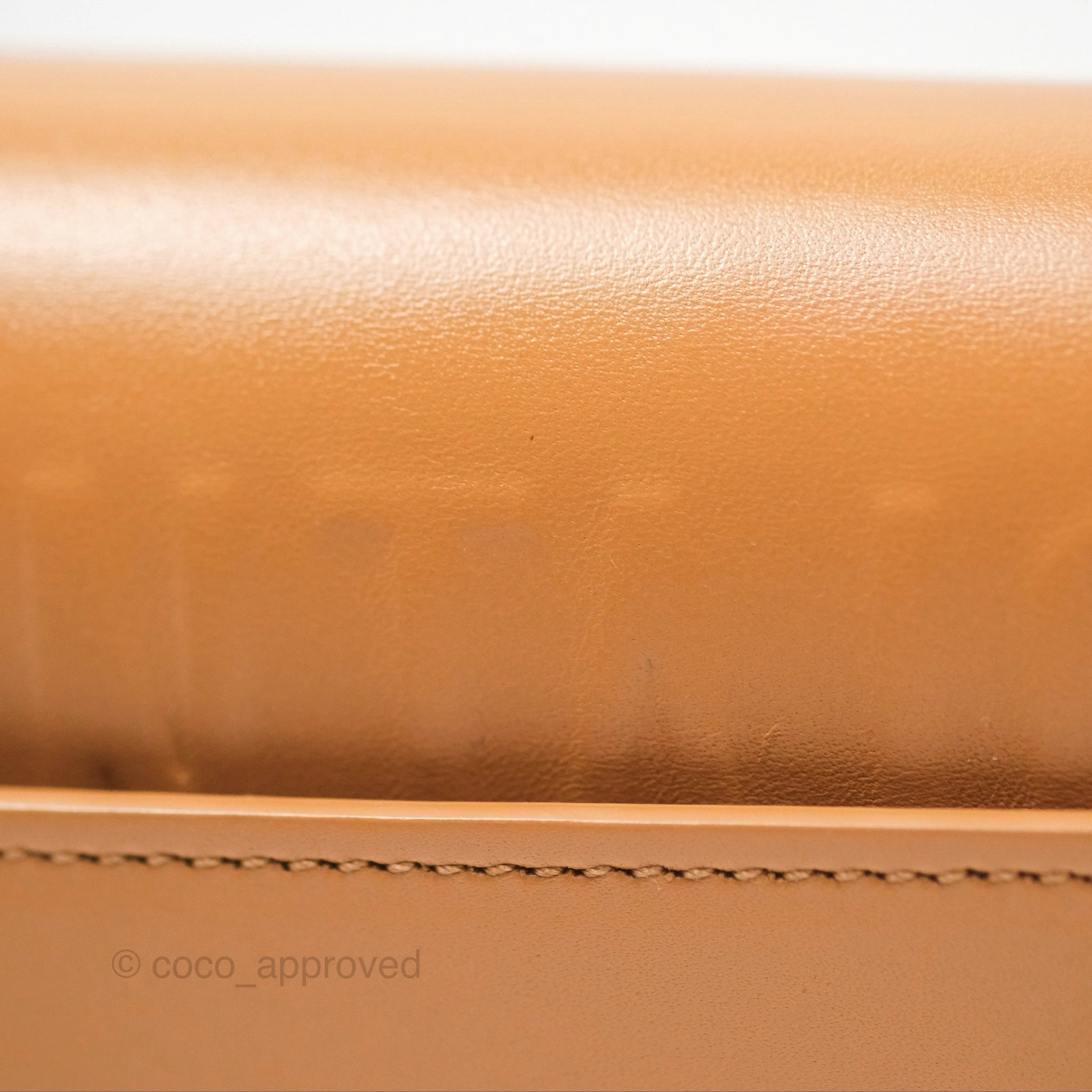 Christian Dior Bobby East-West Bag Calfskin Camel