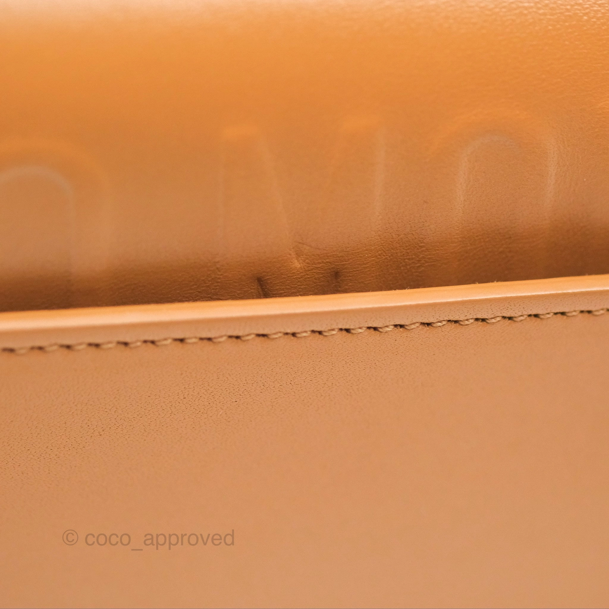 Christian Dior Bobby East-West Bag Calfskin Camel