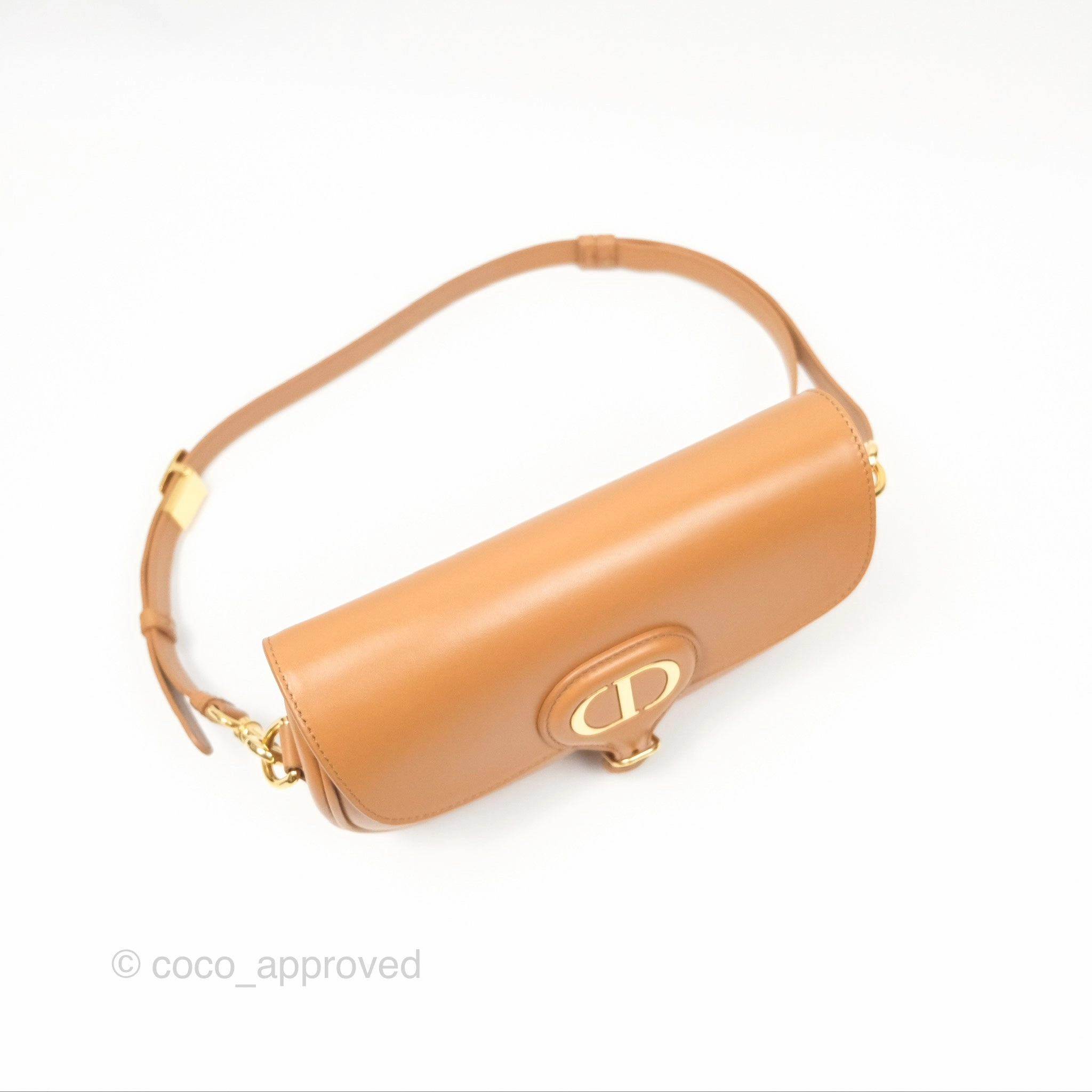 Christian Dior Bobby East-West Bag Calfskin Camel