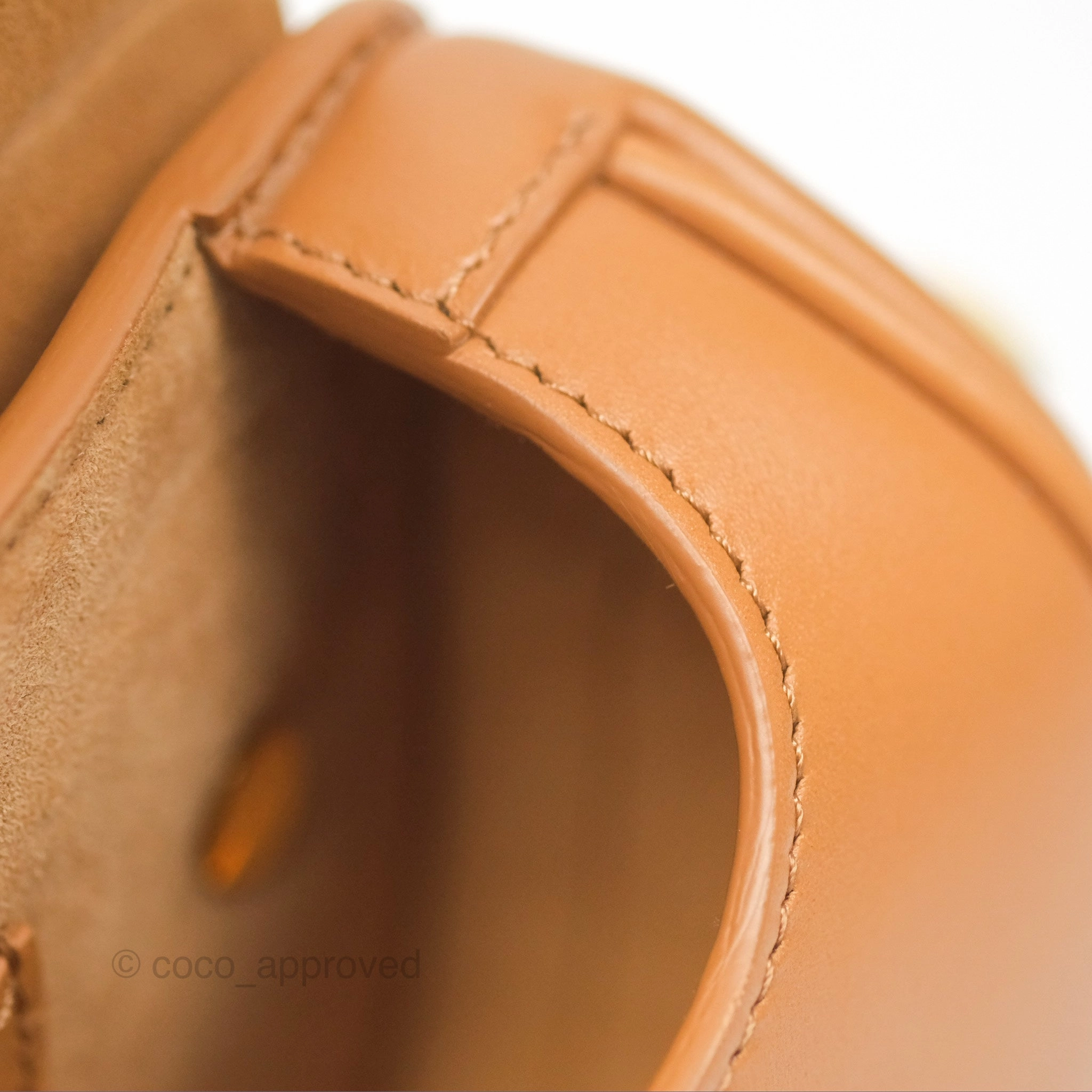 Christian Dior Bobby East-West Bag Calfskin Camel