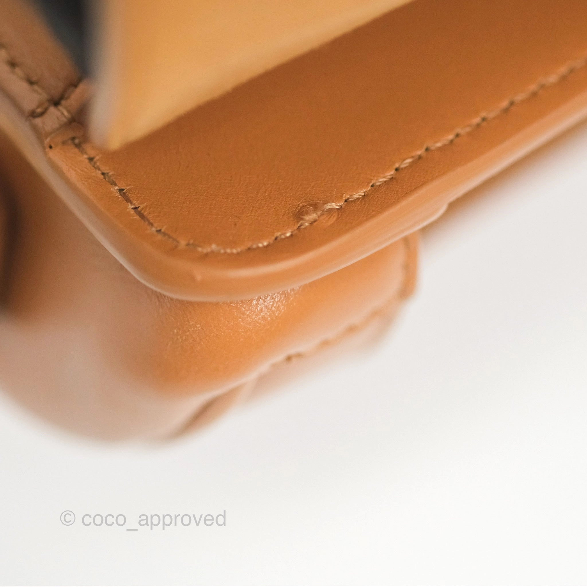 Christian Dior Bobby East-West Bag Calfskin Camel