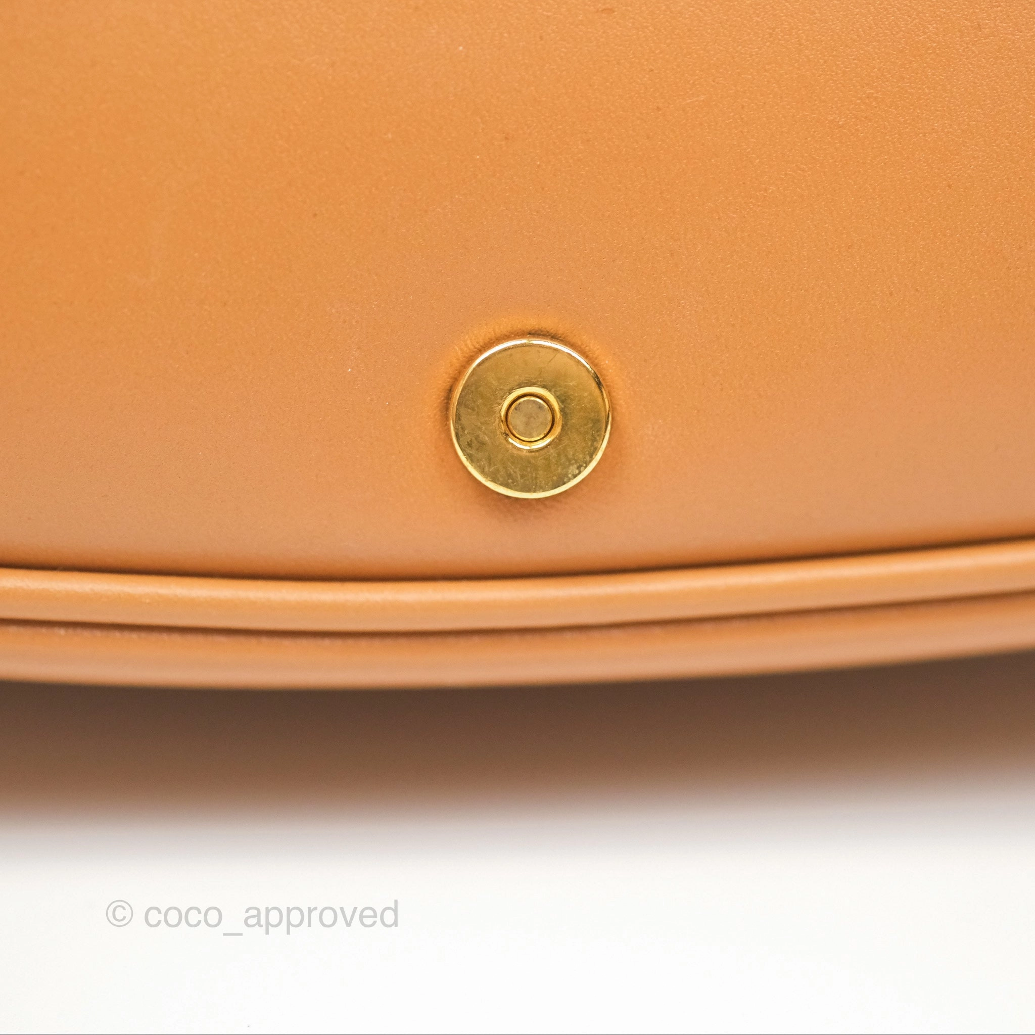 Christian Dior Bobby East-West Bag Calfskin Camel