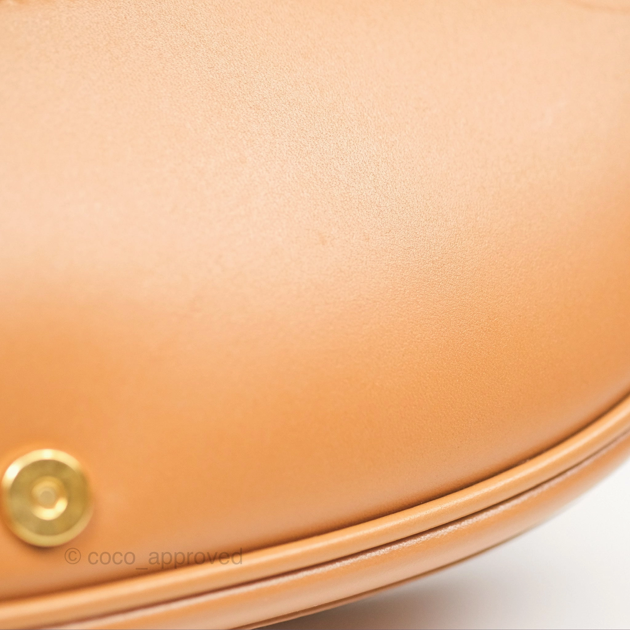 Christian Dior Bobby East-West Bag Calfskin Camel