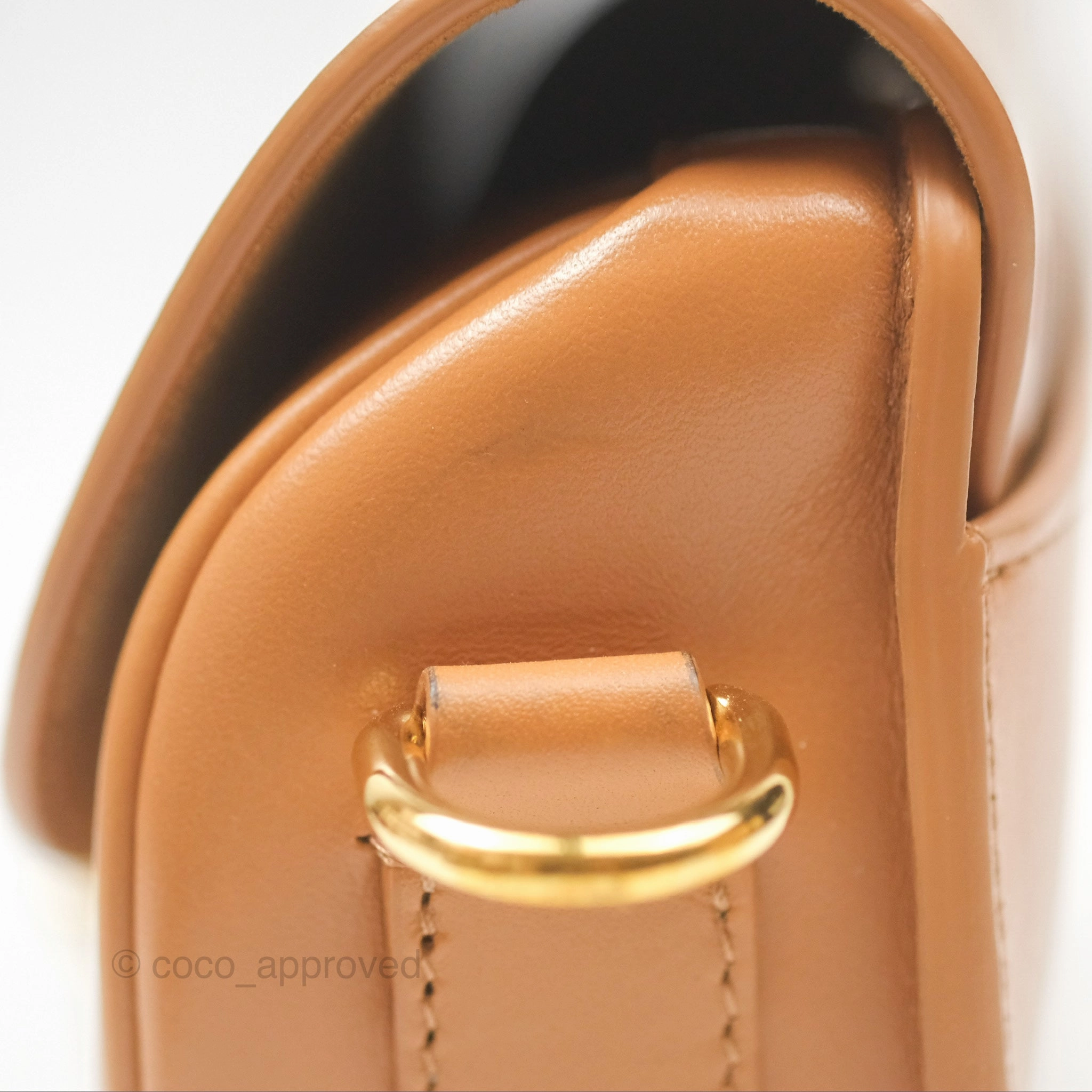 Christian Dior Bobby East-West Bag Calfskin Camel