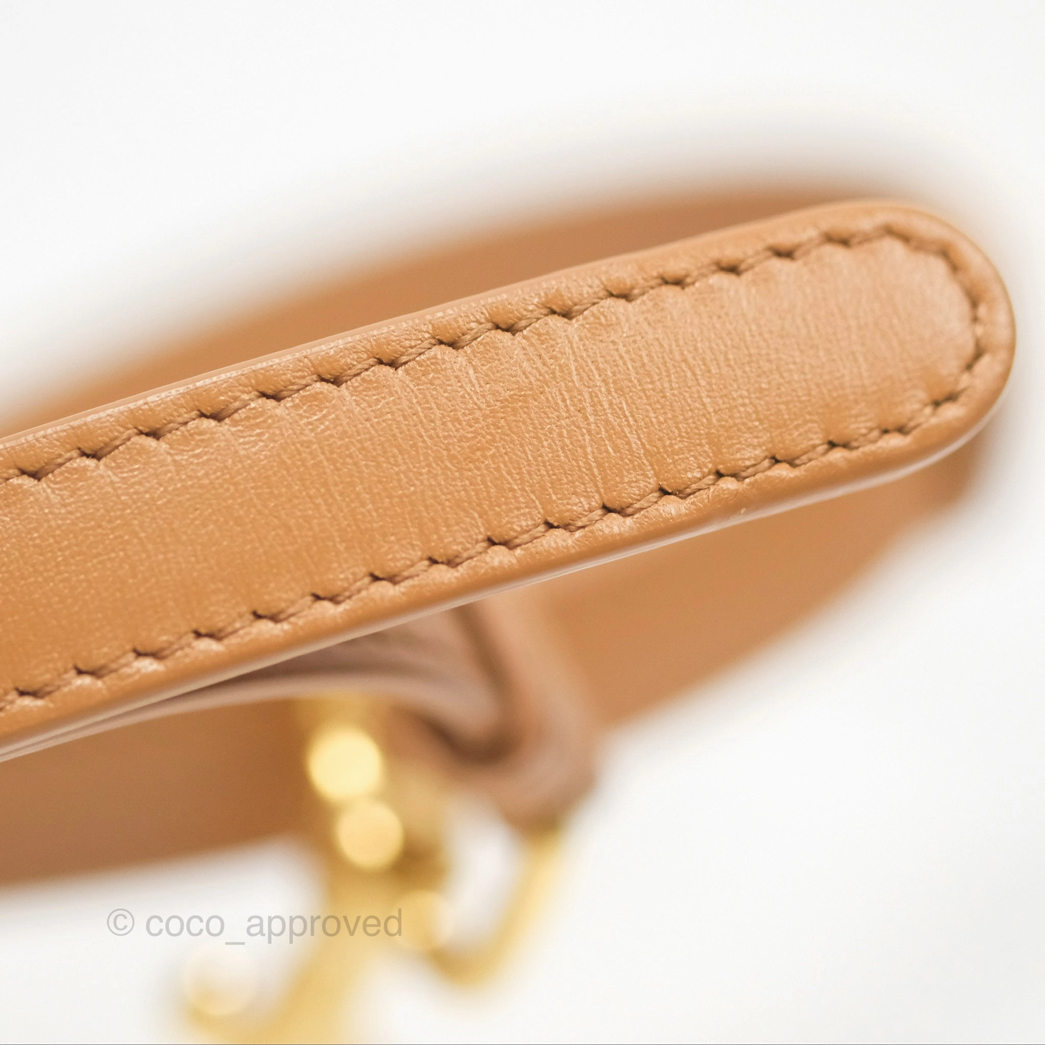 Christian Dior Bobby East-West Bag Calfskin Camel