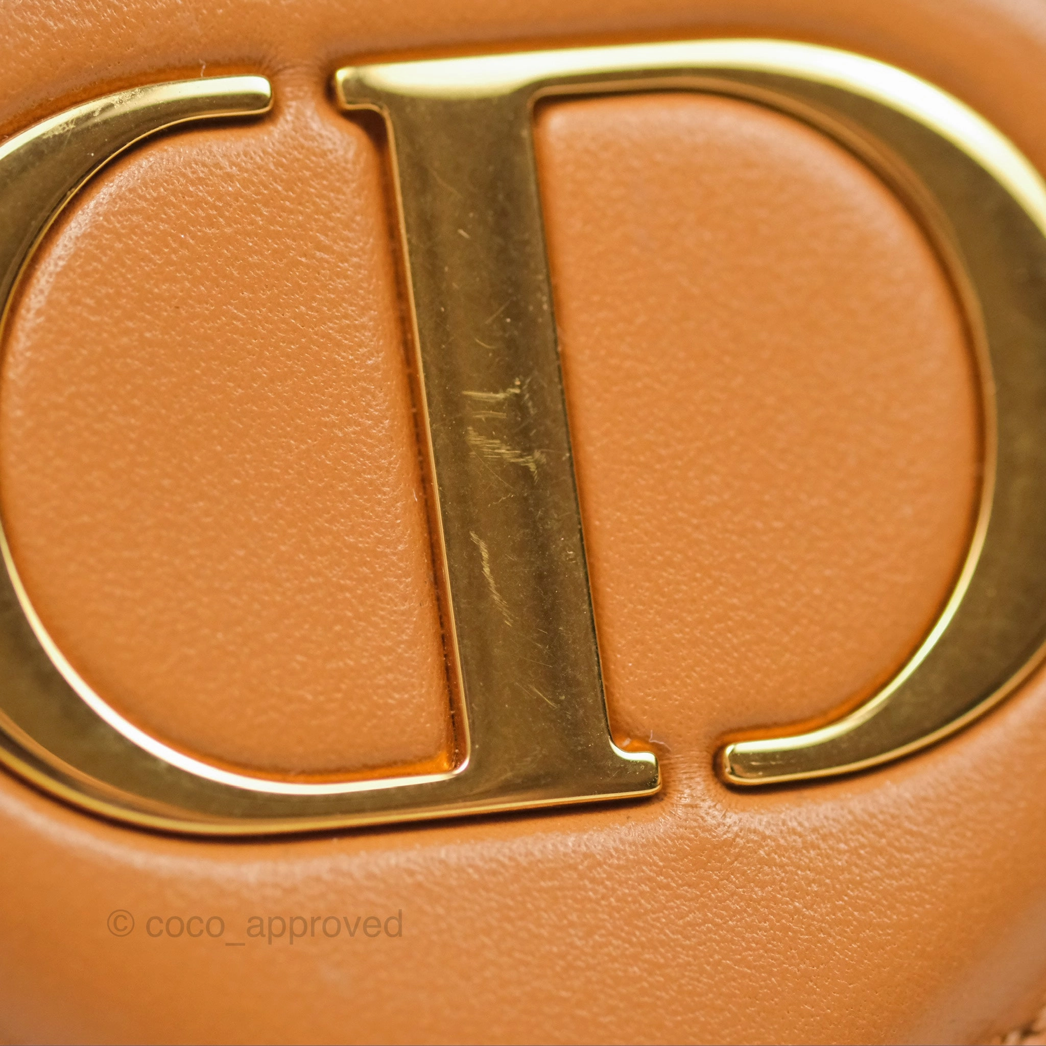 Christian Dior Bobby East-West Bag Calfskin Camel