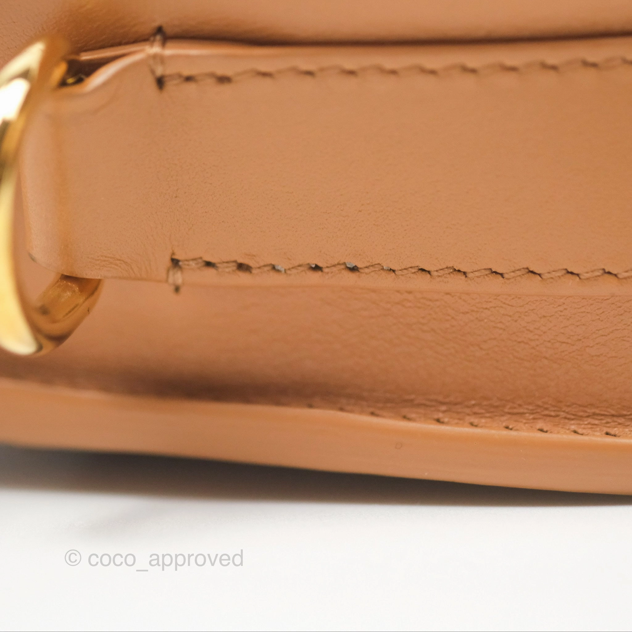 Christian Dior Bobby East-West Bag Calfskin Camel