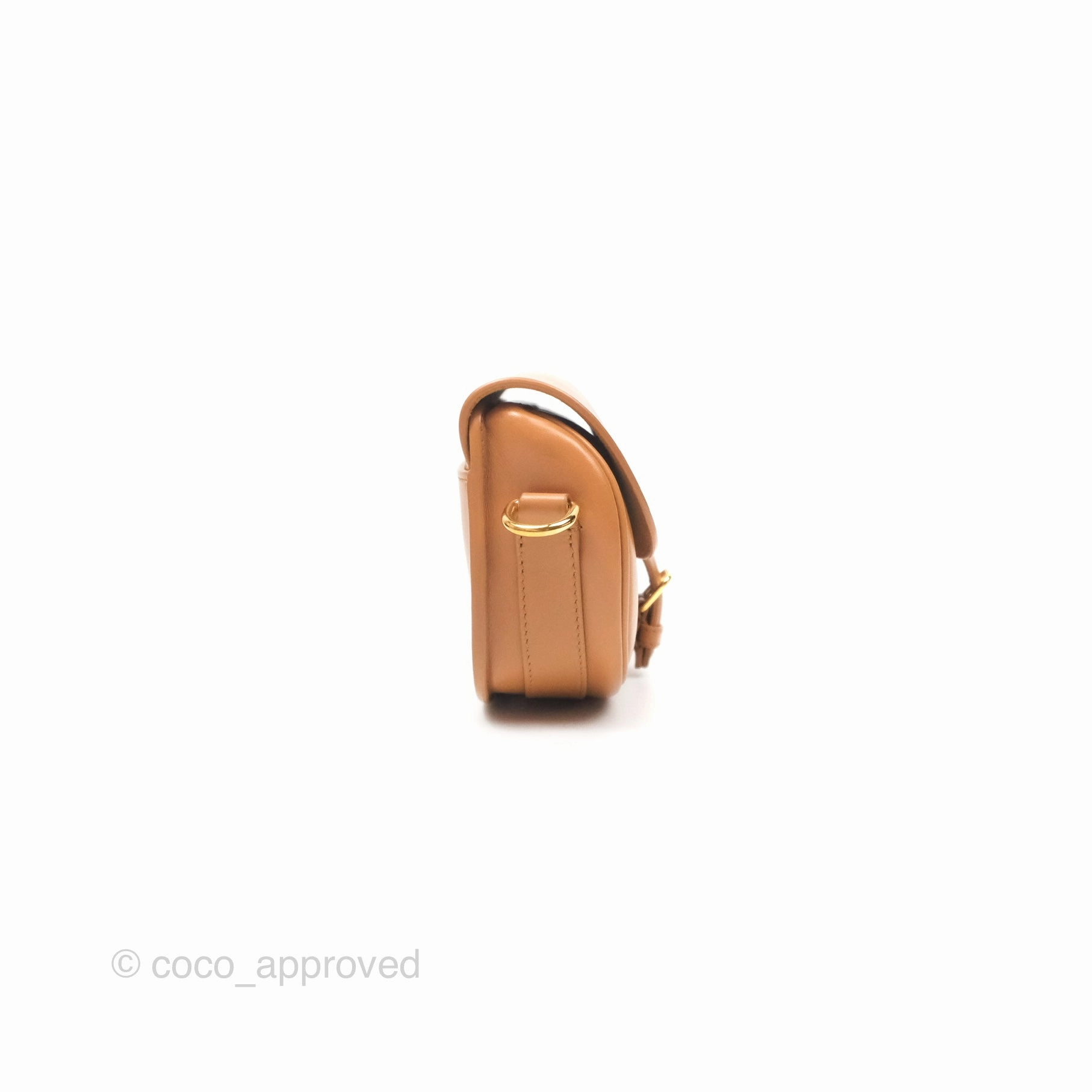 Christian Dior Bobby East-West Bag Calfskin Camel