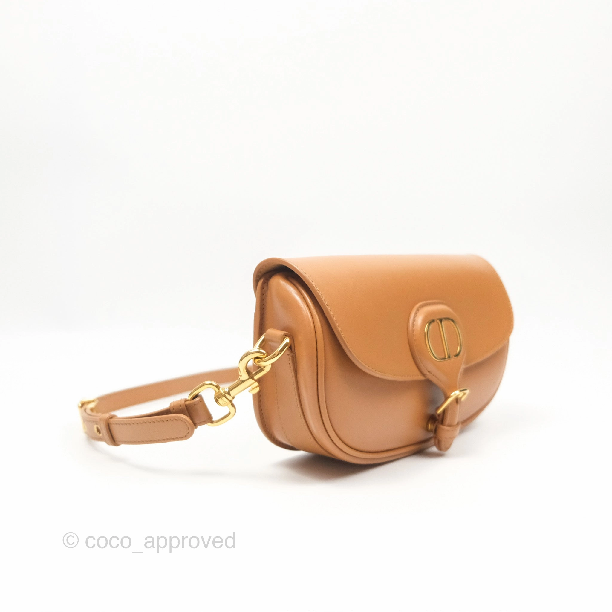 Christian Dior Bobby East-West Bag Calfskin Camel