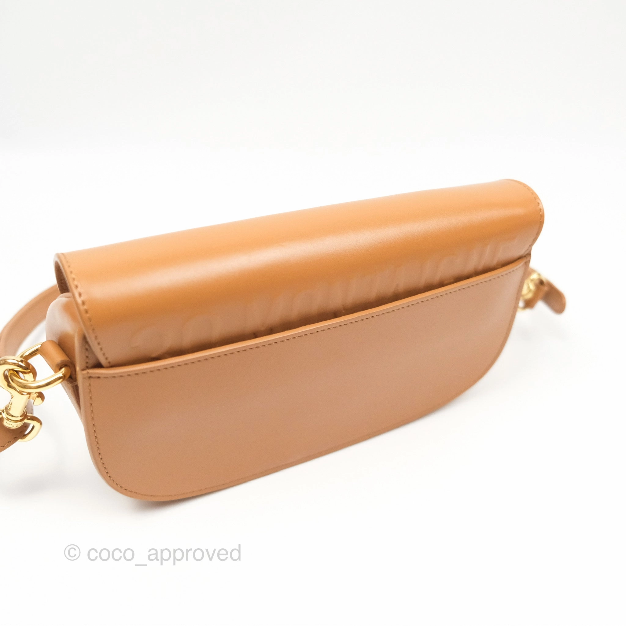 Christian Dior Bobby East-West Bag Calfskin Camel