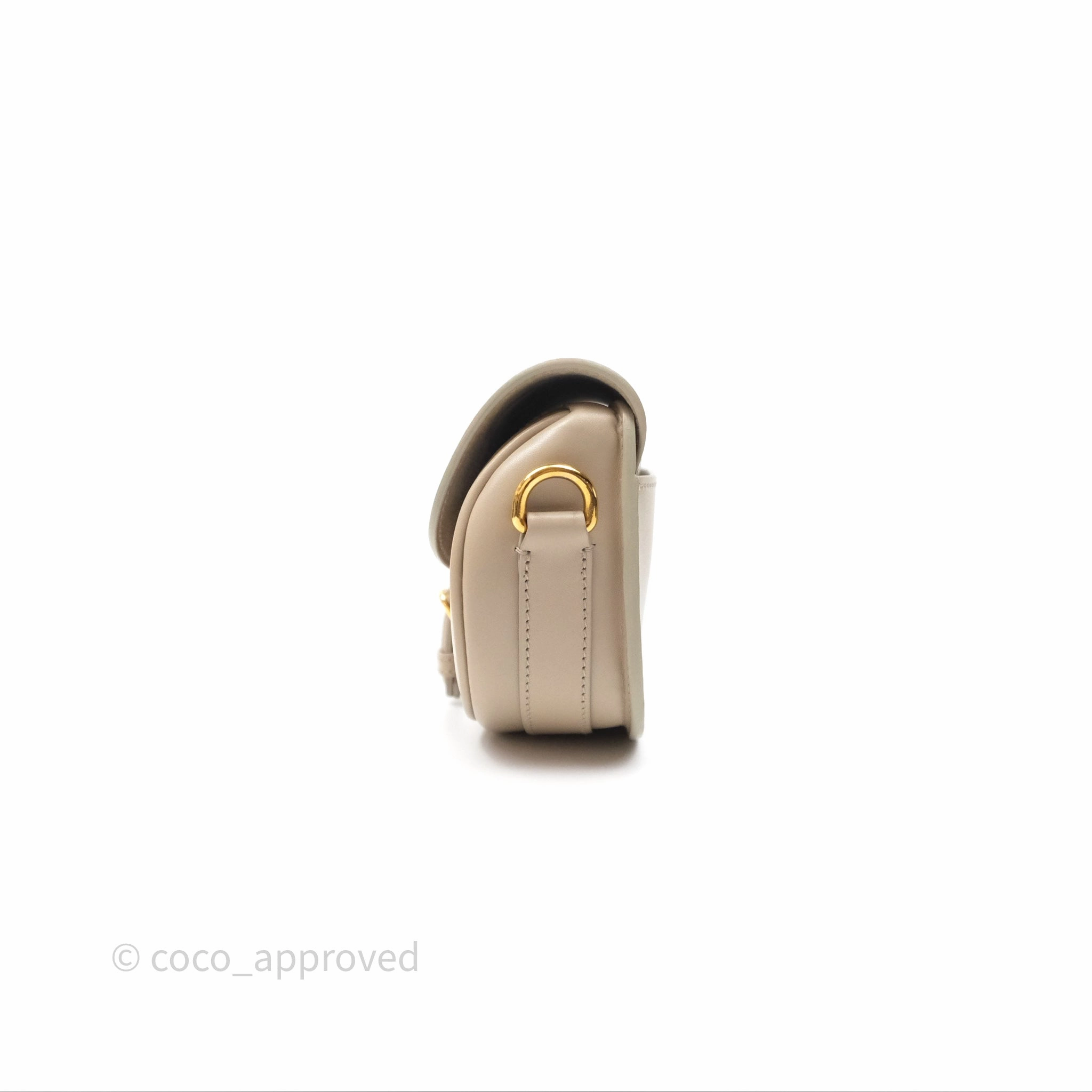 Christian Dior Bobby East-West Bag Calfskin Sand-Colored