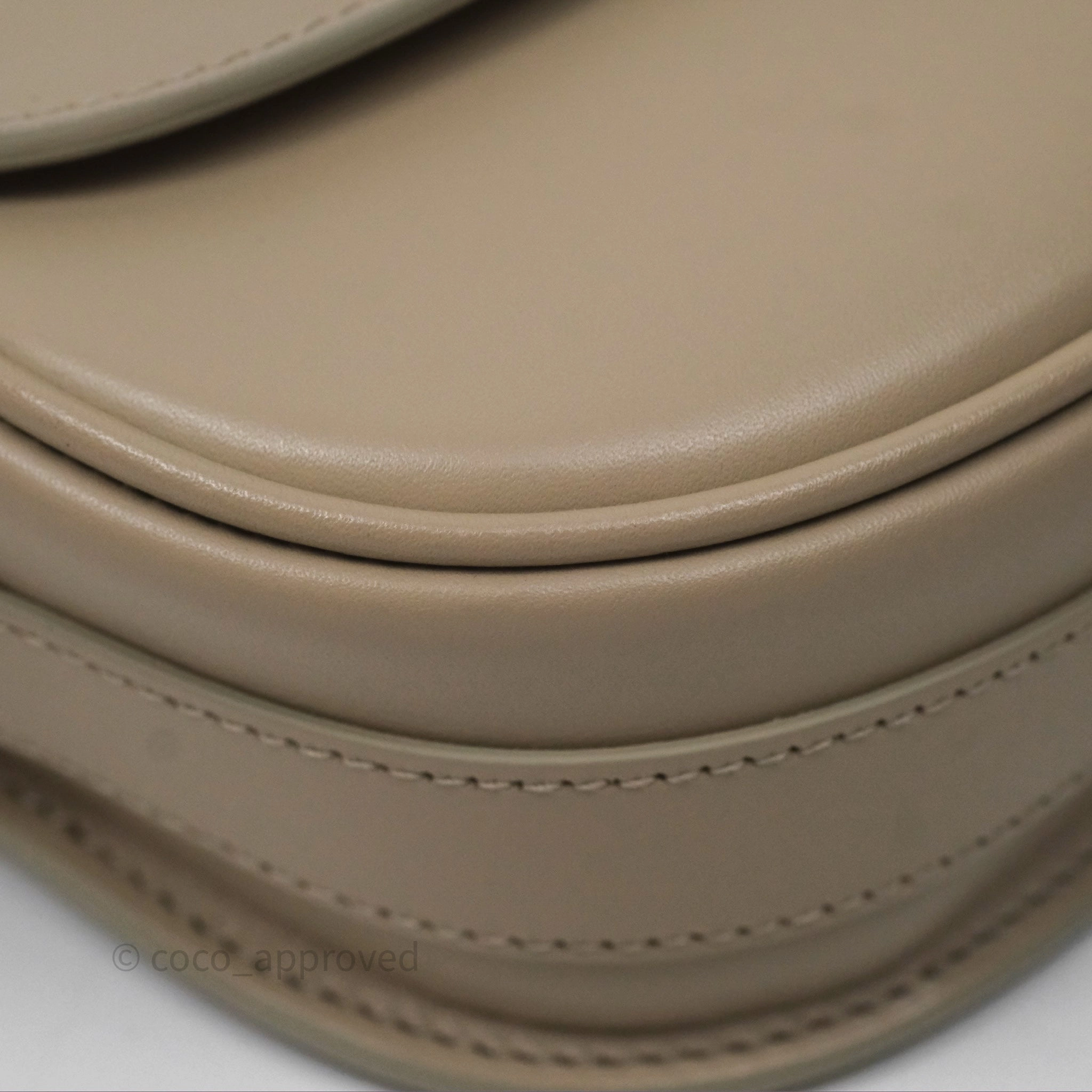 Christian Dior Bobby East-West Bag Calfskin Sand-Colored