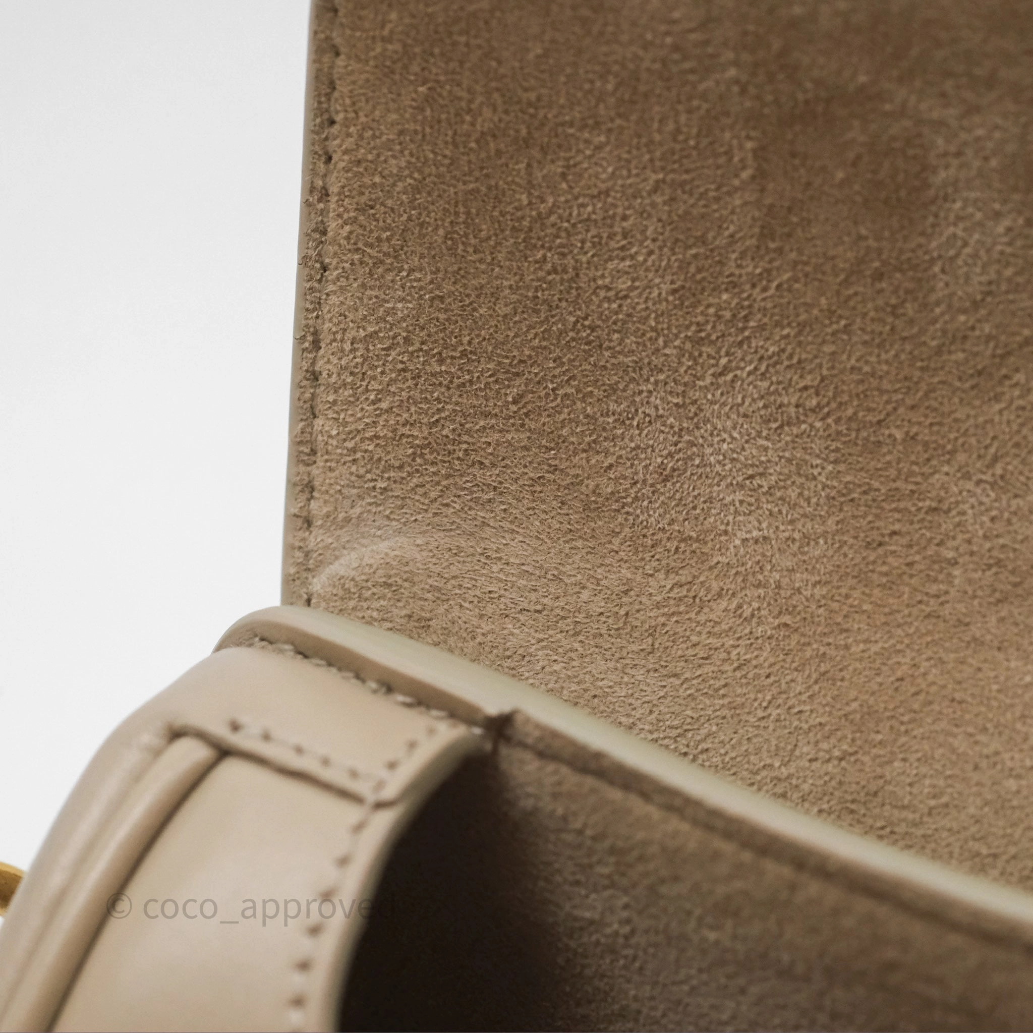Christian Dior Bobby East-West Bag Calfskin Sand-Colored