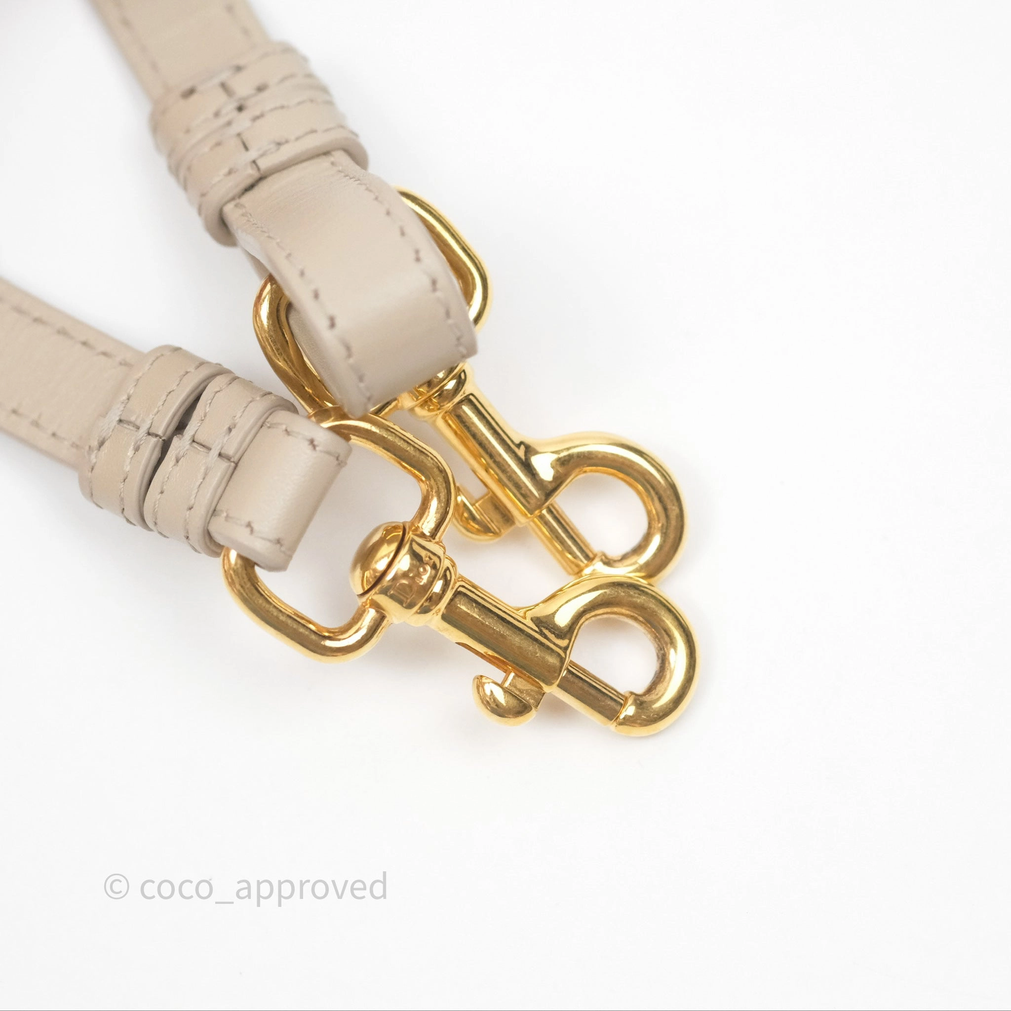 Christian Dior Bobby East-West Bag Calfskin Sand-Colored