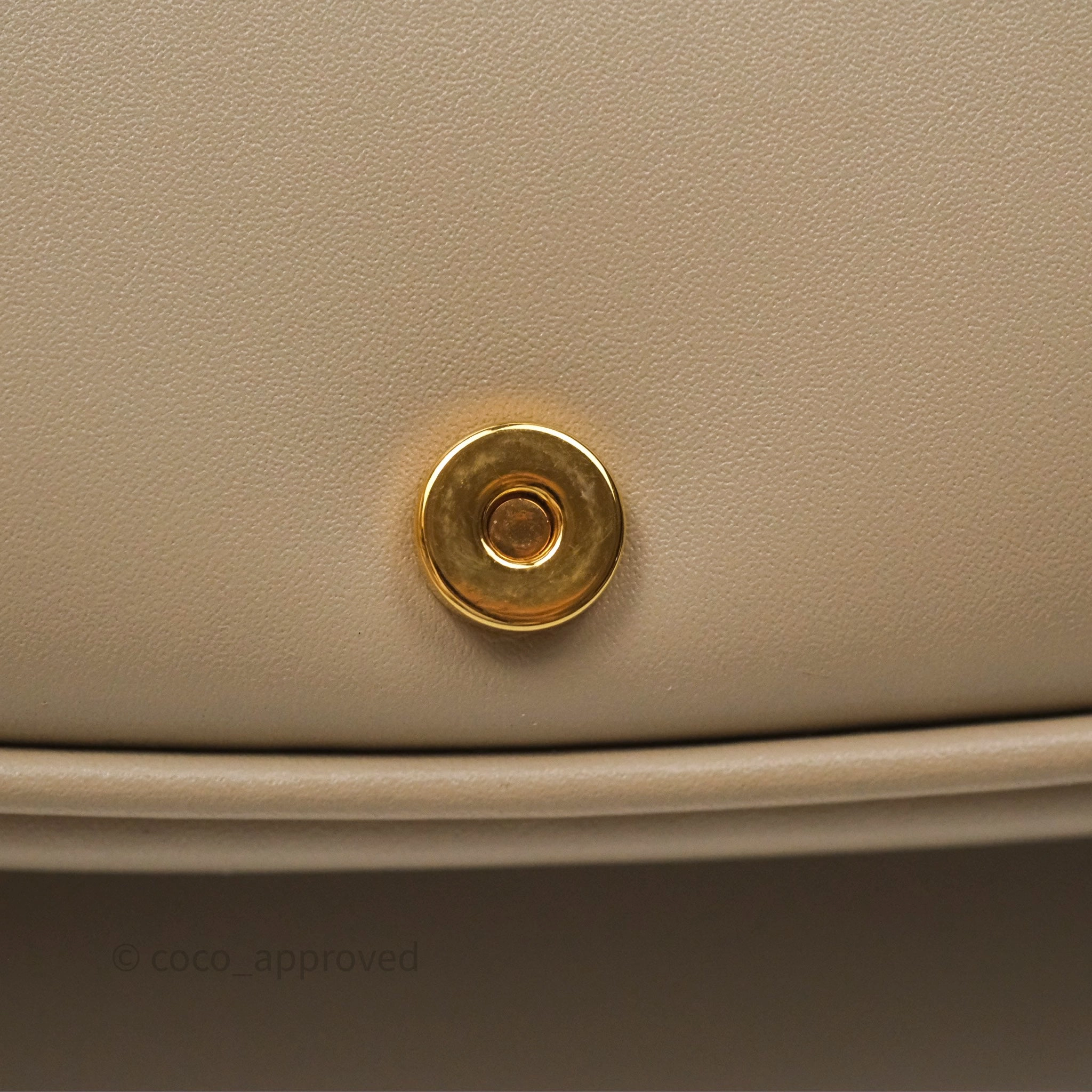 Christian Dior Bobby East-West Bag Calfskin Sand-Colored