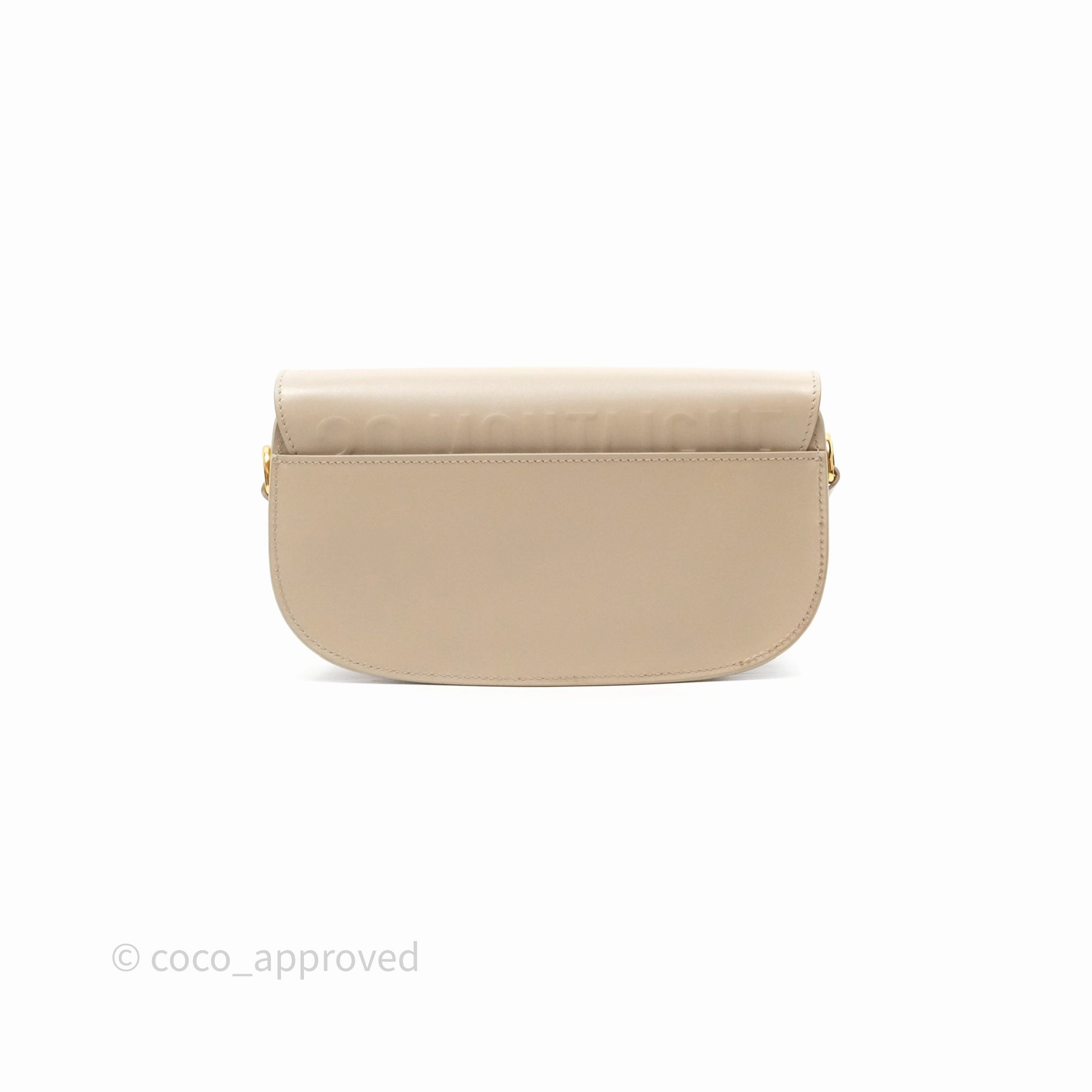 Christian Dior Bobby East-West Bag Calfskin Sand-Colored