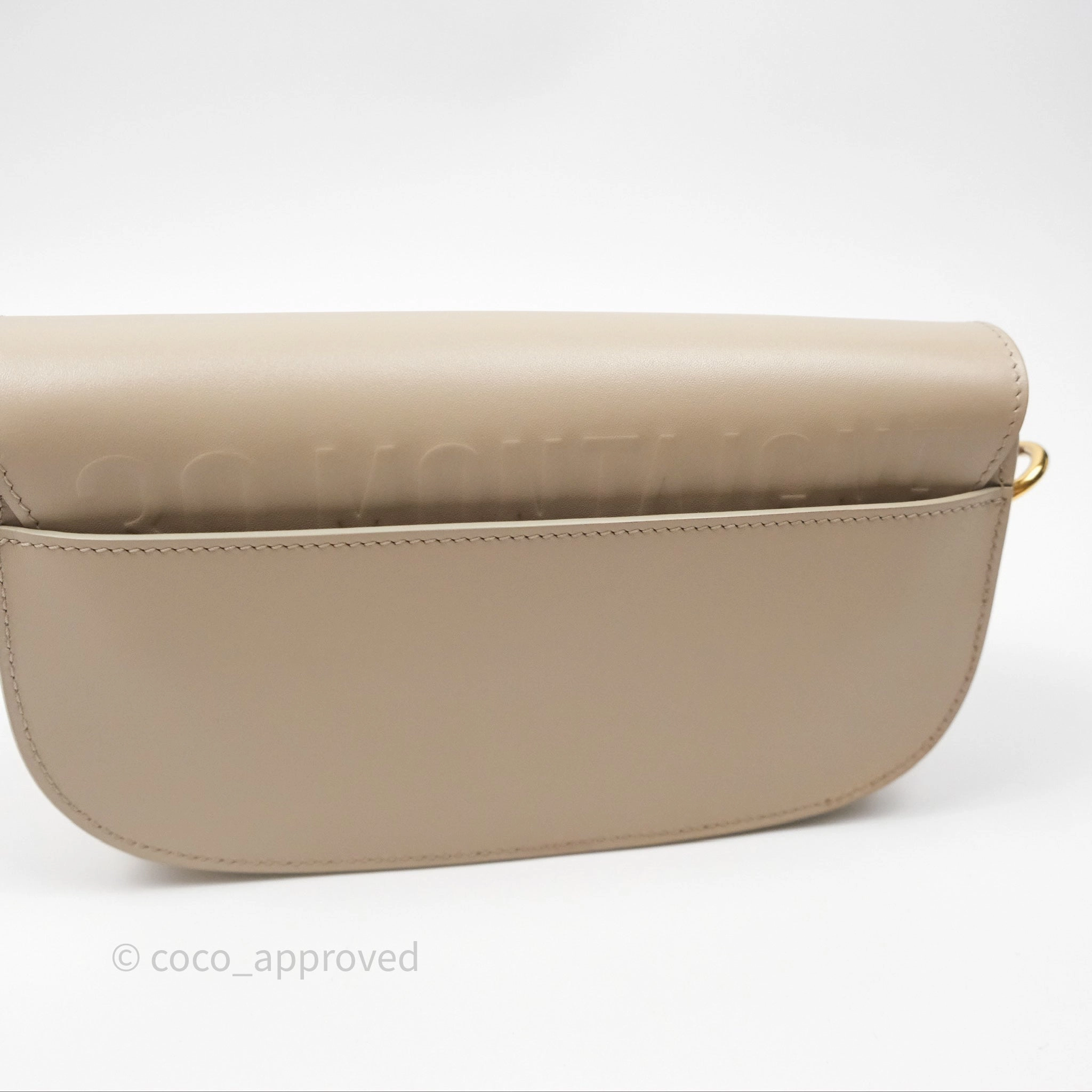 Christian Dior Bobby East-West Bag Calfskin Sand-Colored
