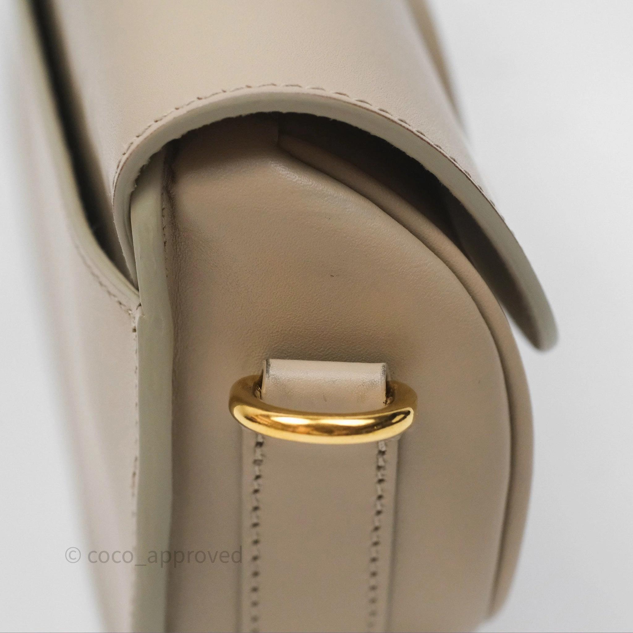 Christian Dior Bobby East-West Bag Calfskin Sand-Colored