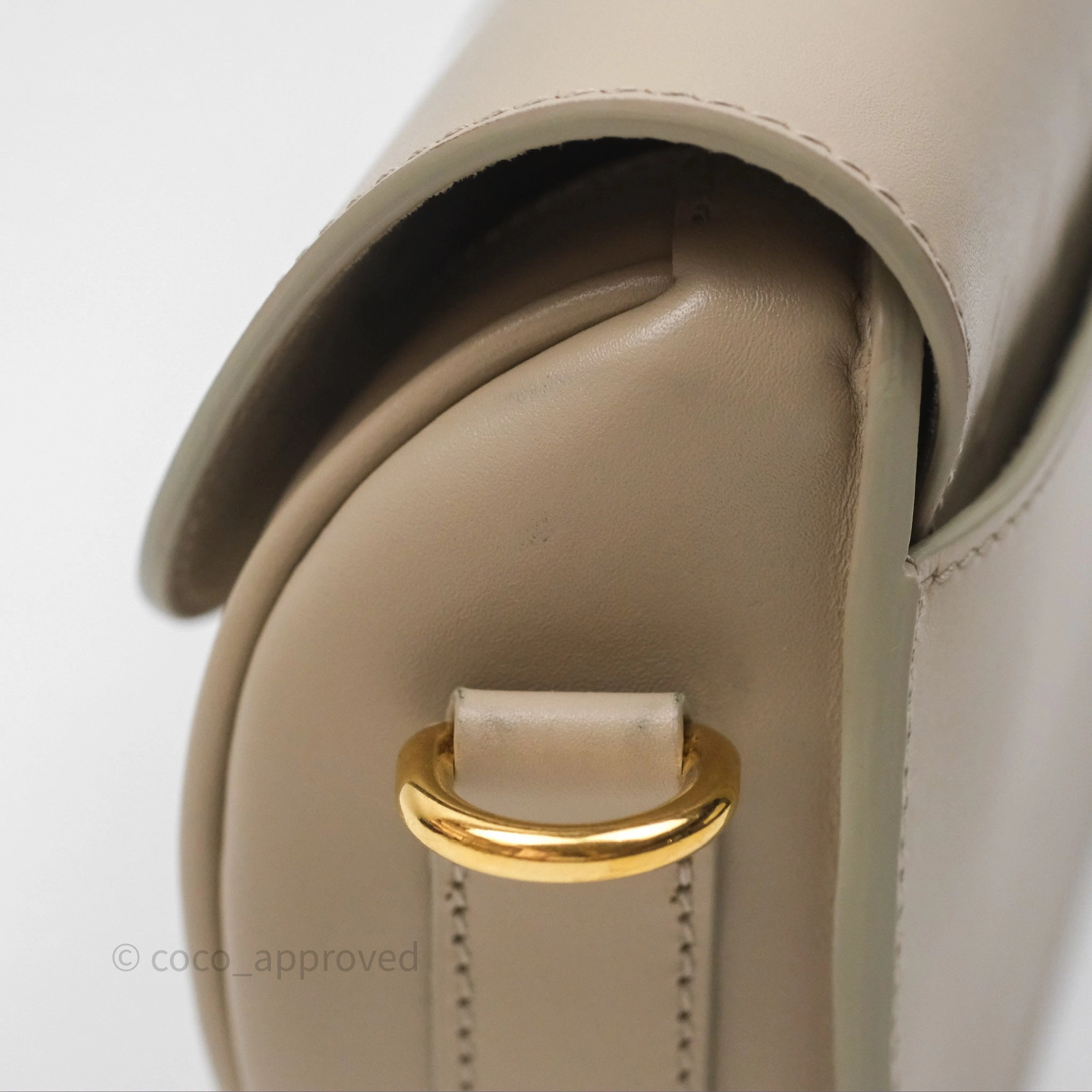 Christian Dior Bobby East-West Bag Calfskin Sand-Colored