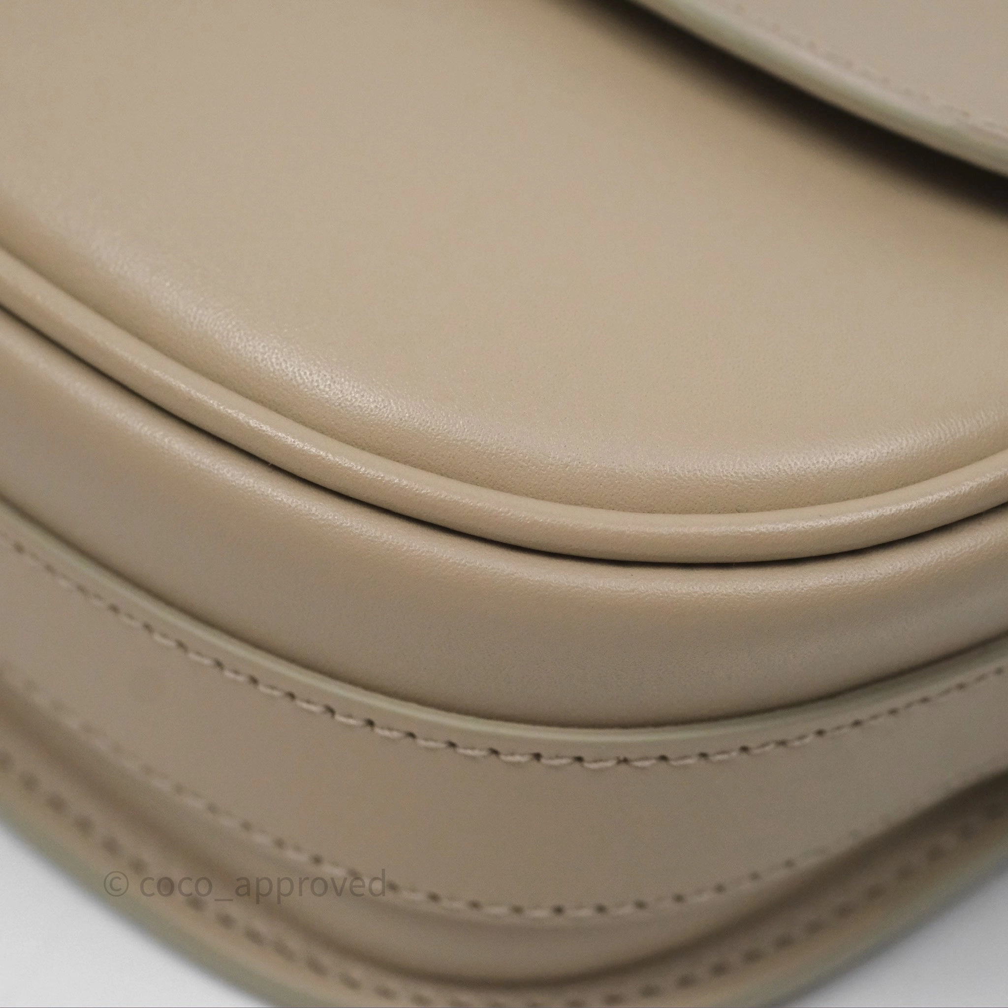 Christian Dior Bobby East-West Bag Calfskin Sand-Colored