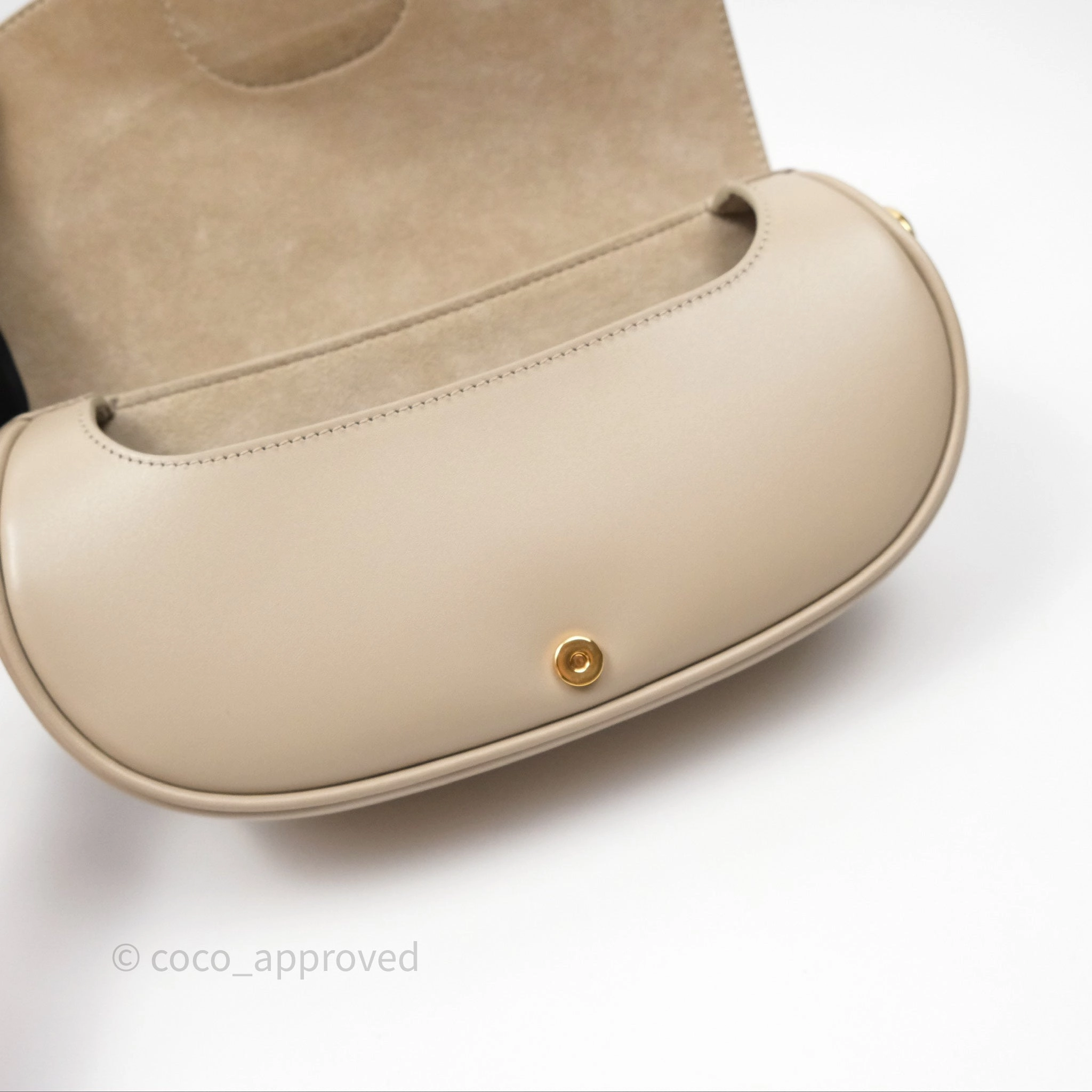 Christian Dior Bobby East-West Bag Calfskin Sand-Colored