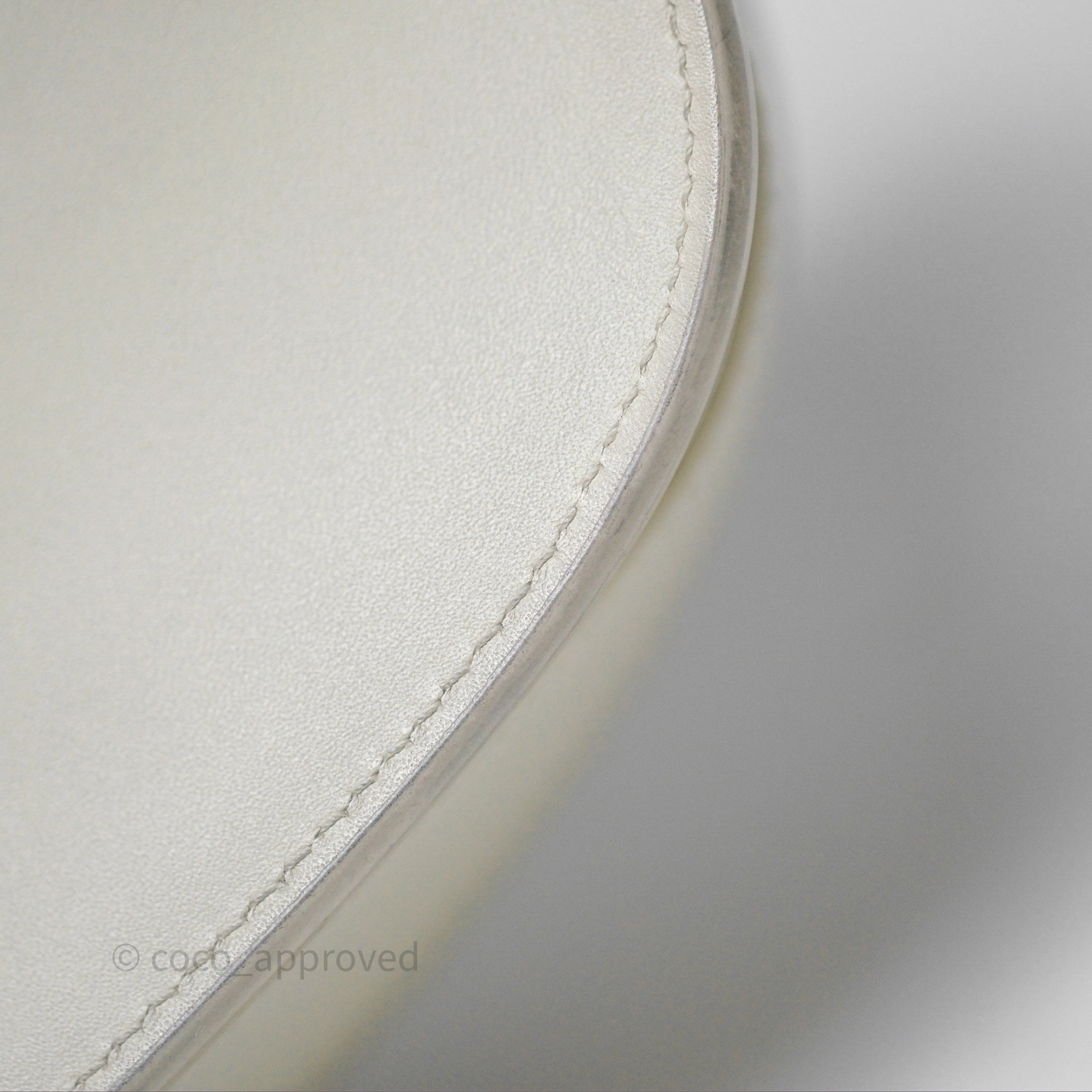 Christian Dior Bobby East-West Bag Calfskin White
