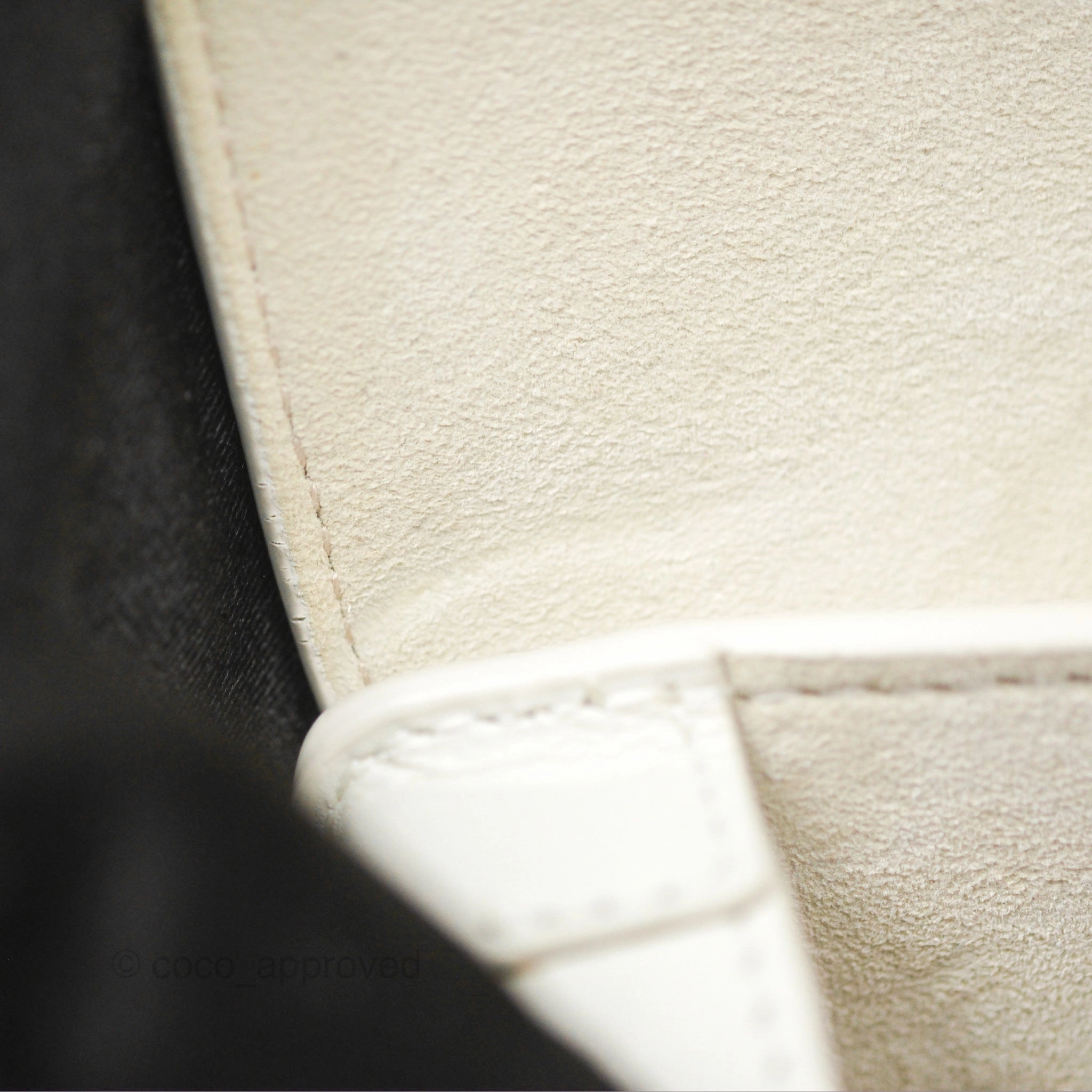 Christian Dior Bobby East-West Bag Calfskin White
