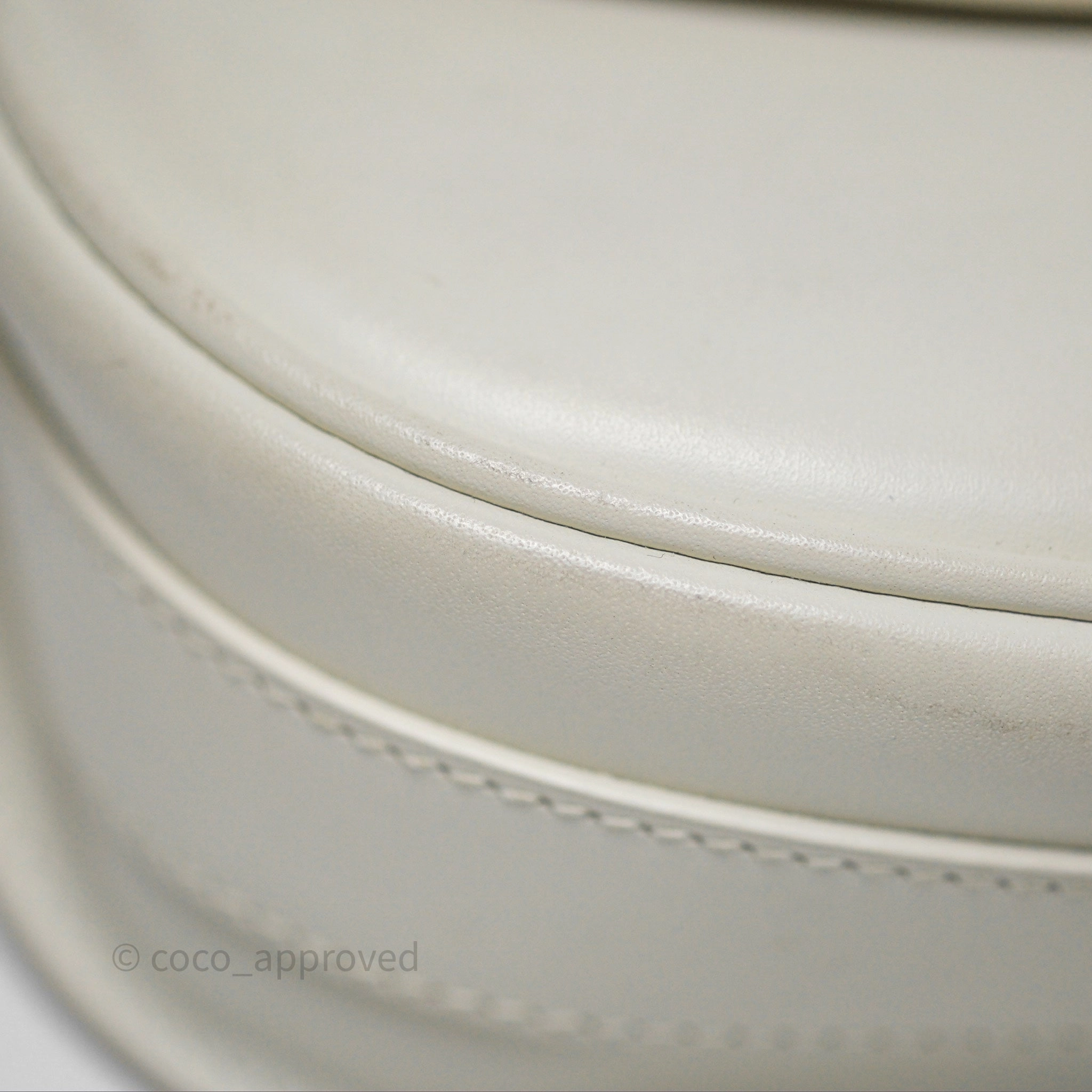 Christian Dior Bobby East-West Bag Calfskin White