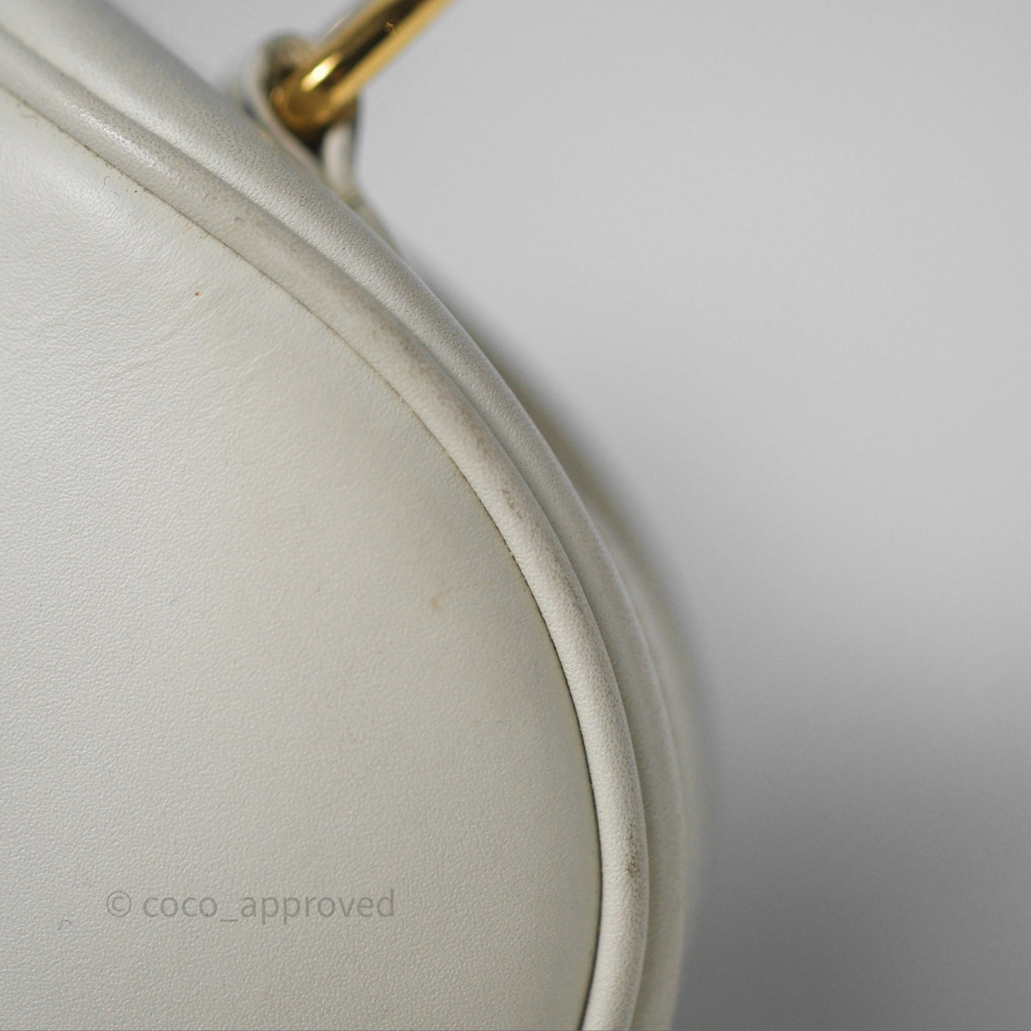 Christian Dior Bobby East-West Bag Calfskin White