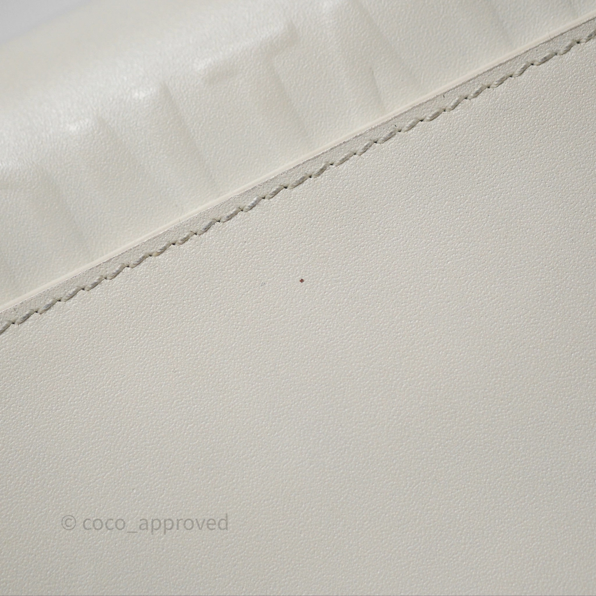 Christian Dior Bobby East-West Bag Calfskin White