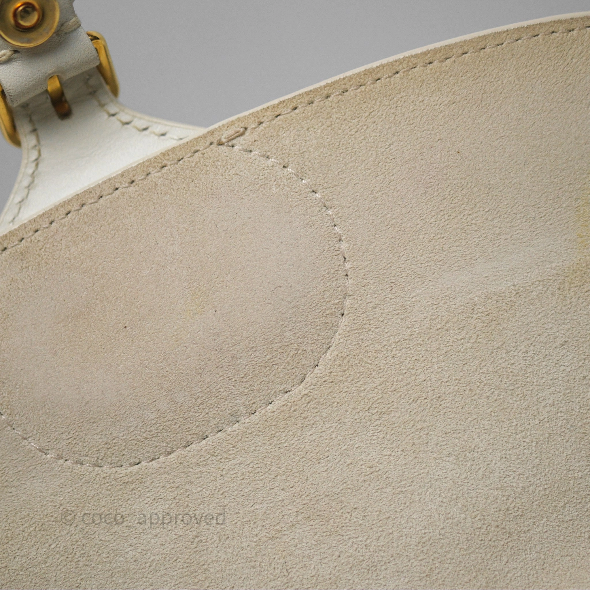 Christian Dior Bobby East-West Bag Calfskin White