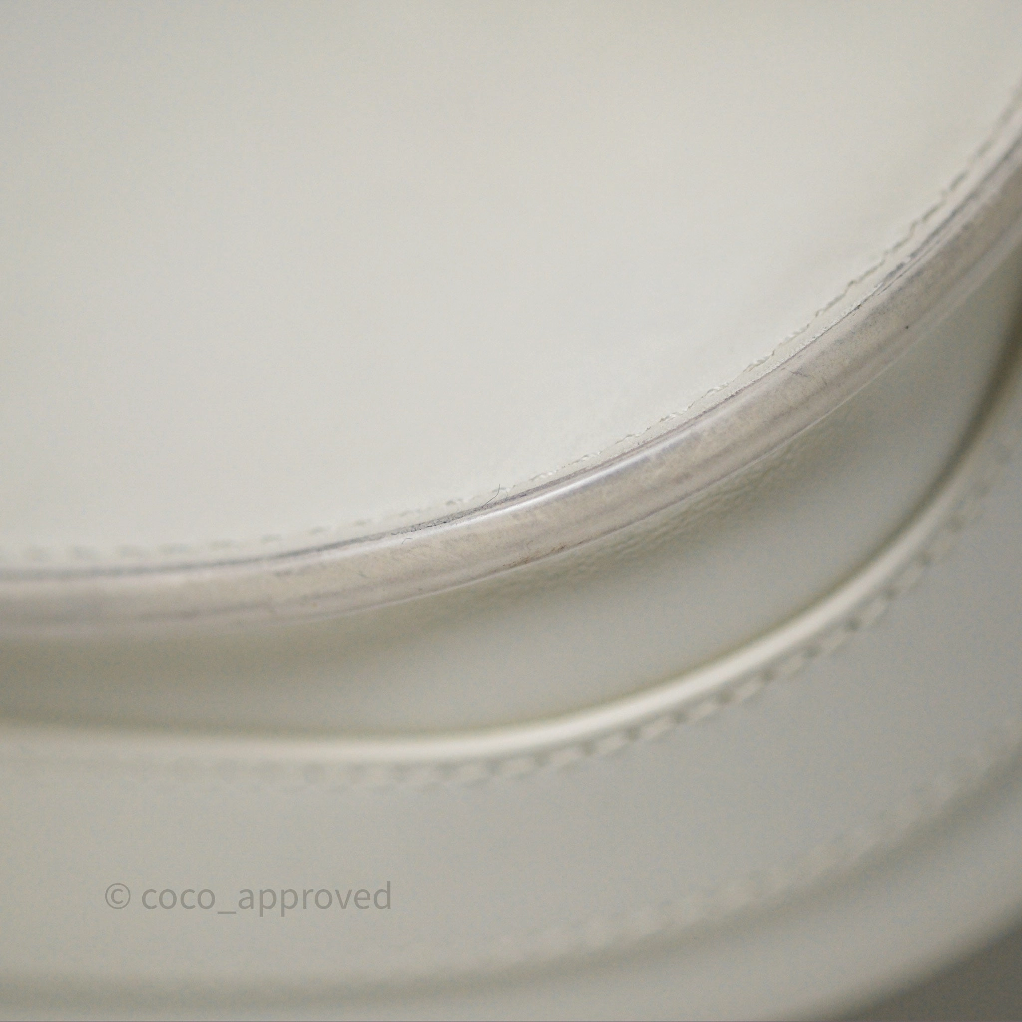 Christian Dior Bobby East-West Bag Calfskin White