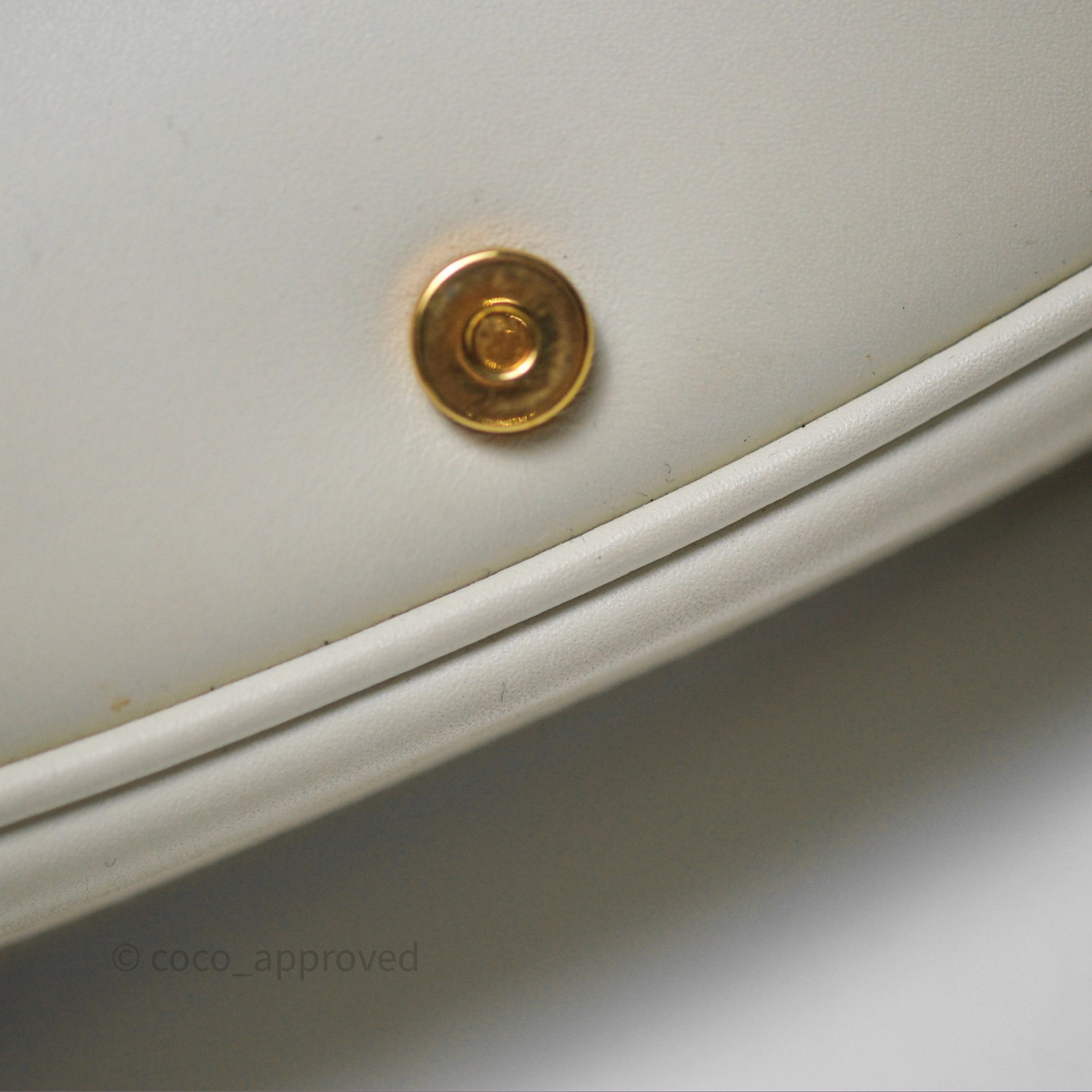 Christian Dior Bobby East-West Bag Calfskin White