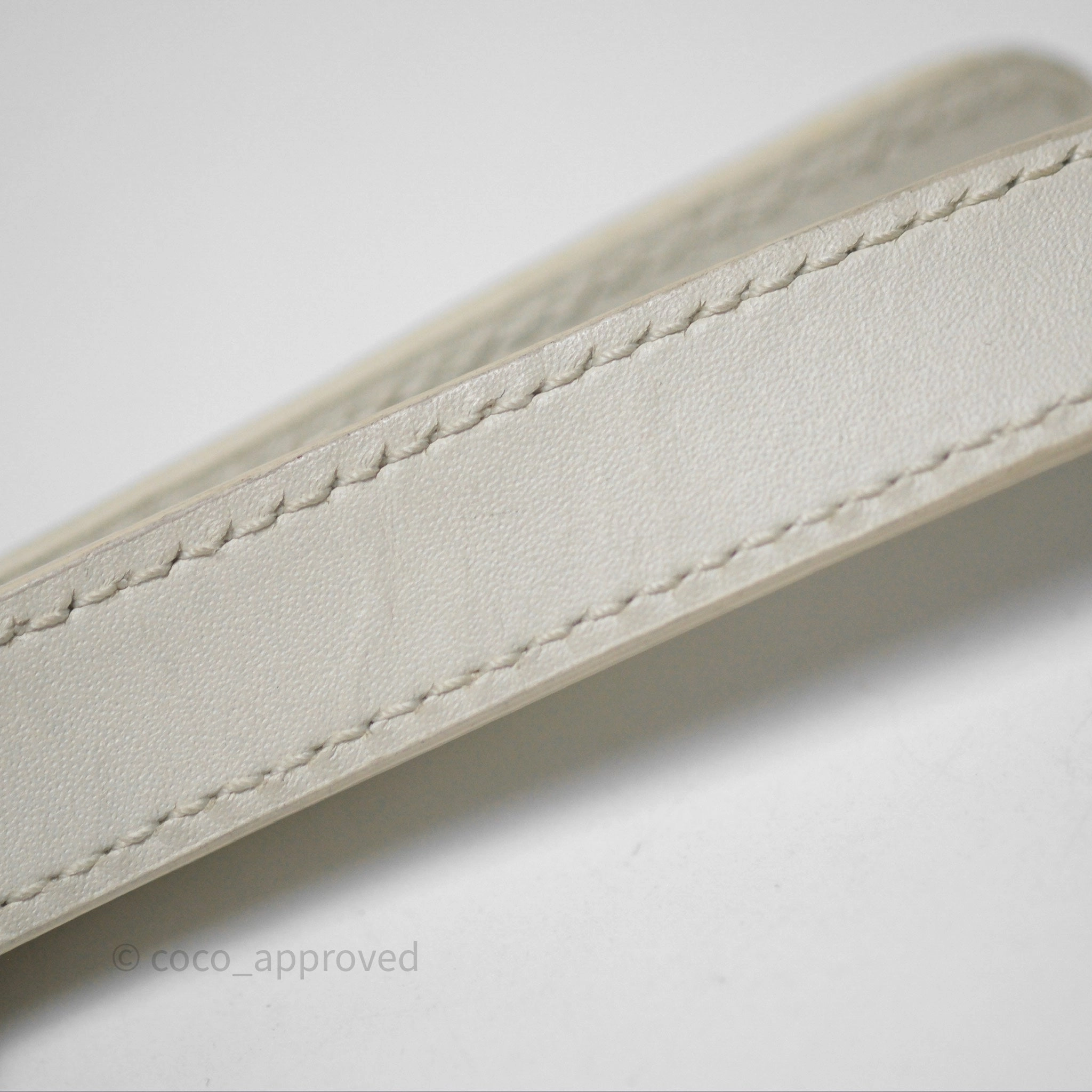 Christian Dior Bobby East-West Bag Calfskin White