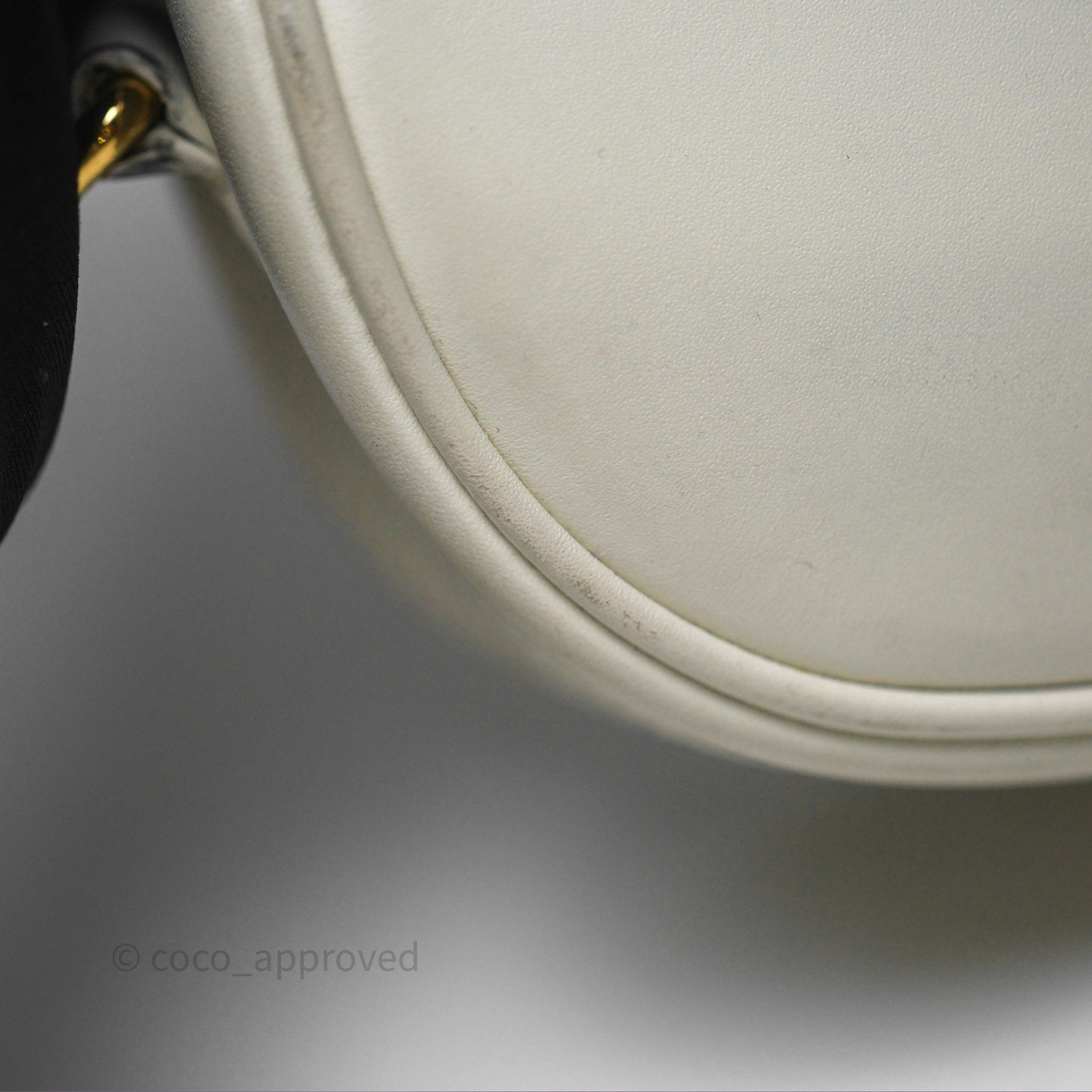 Christian Dior Bobby East-West Bag Calfskin White