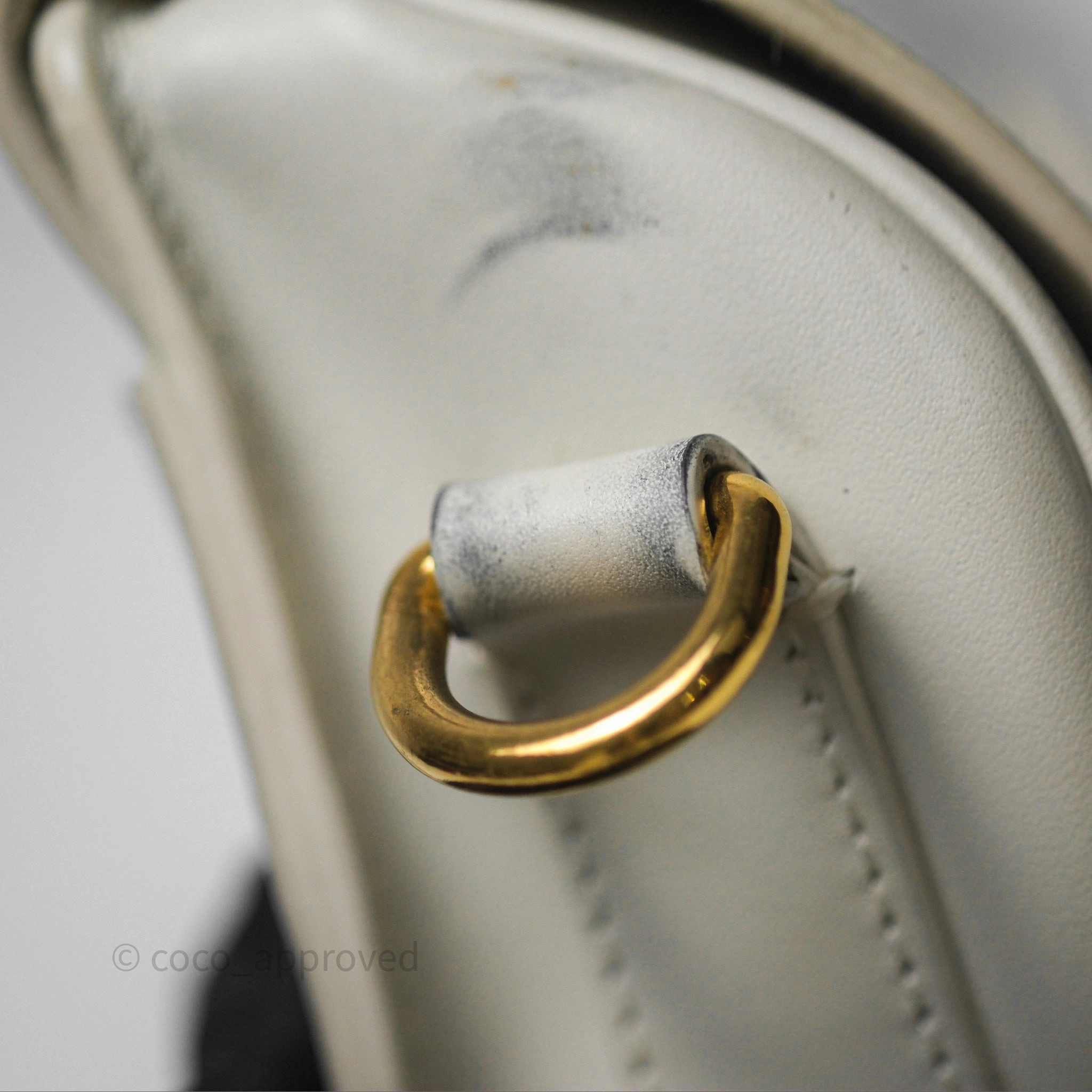Christian Dior Bobby East-West Bag Calfskin White