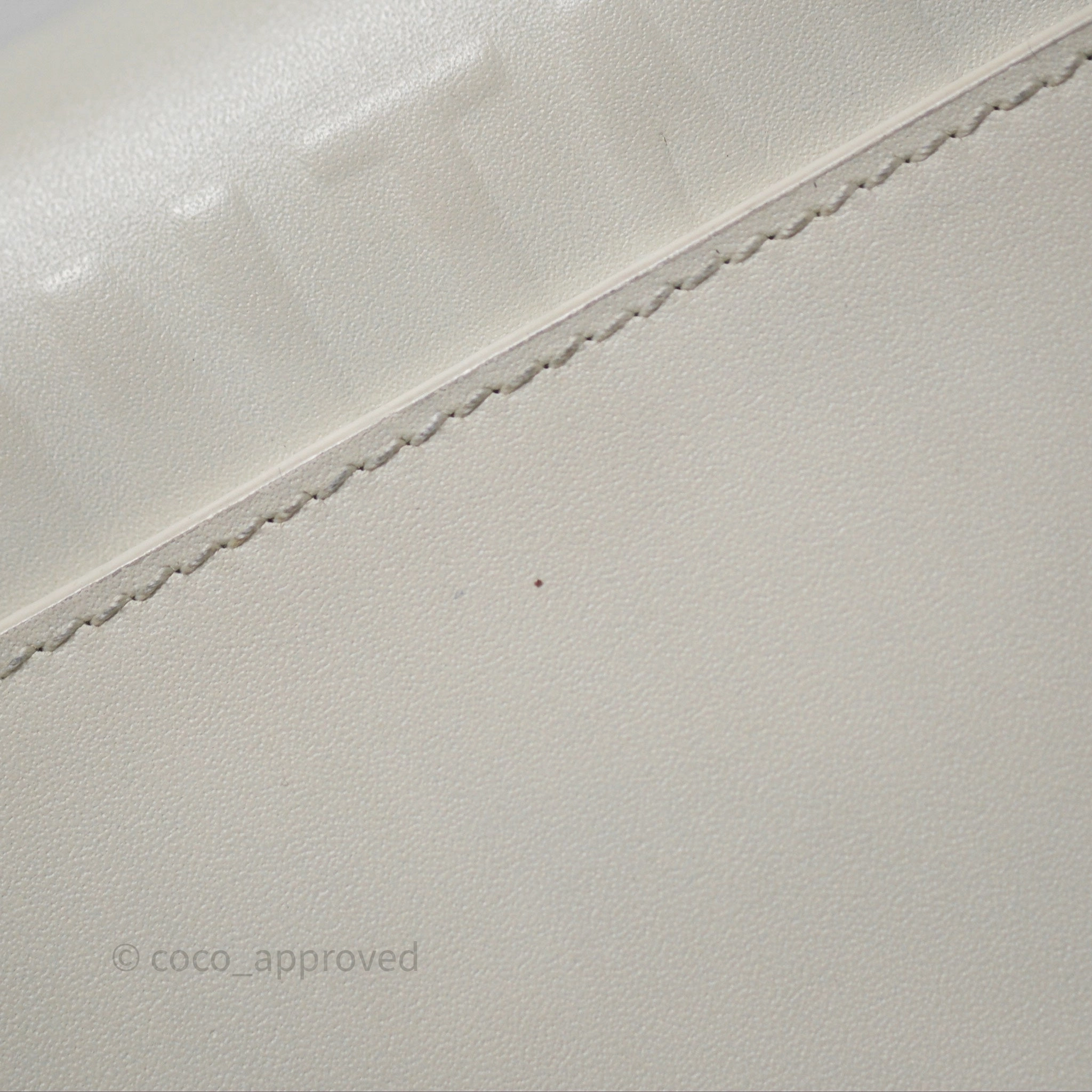 Christian Dior Bobby East-West Bag Calfskin White