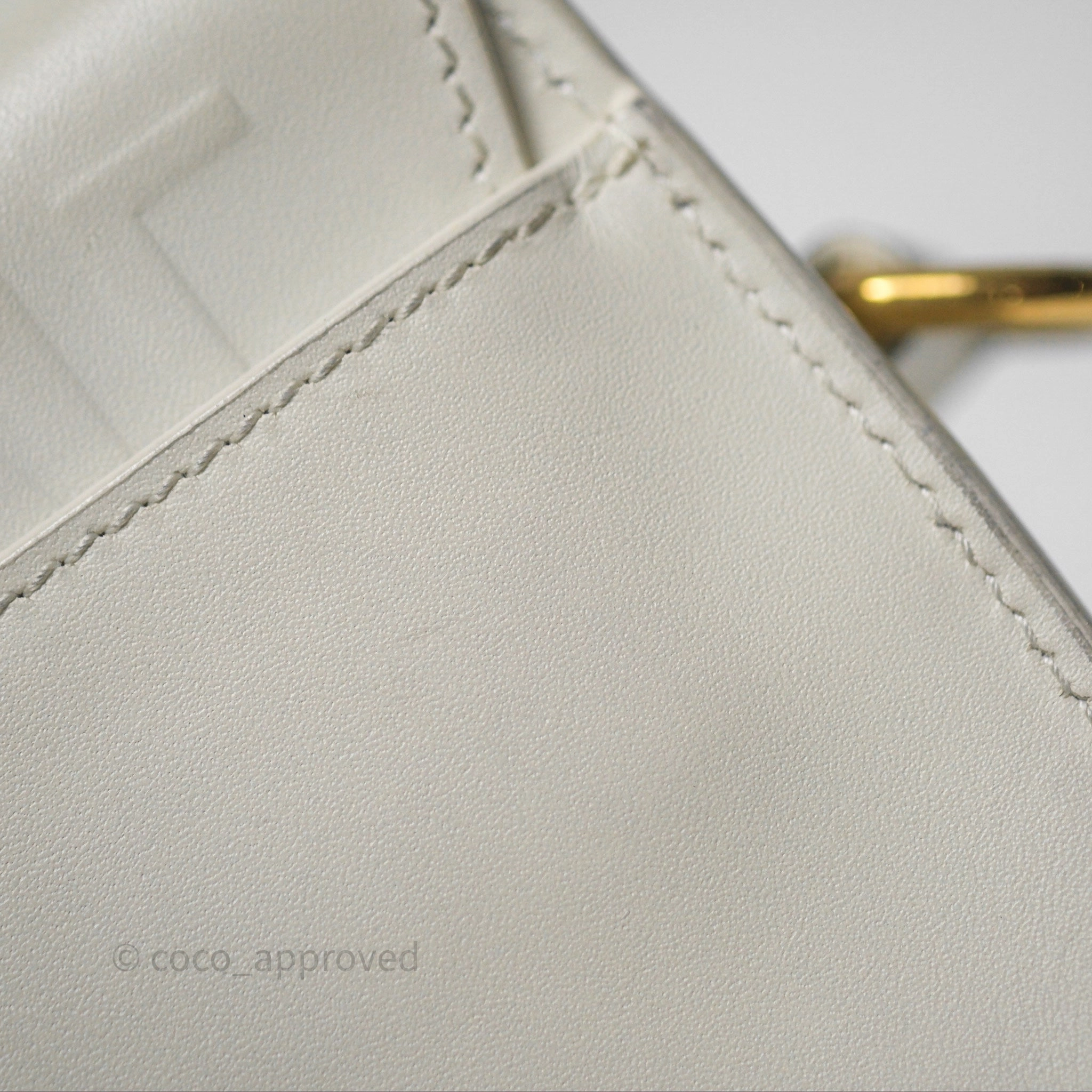 Christian Dior Bobby East-West Bag Calfskin White