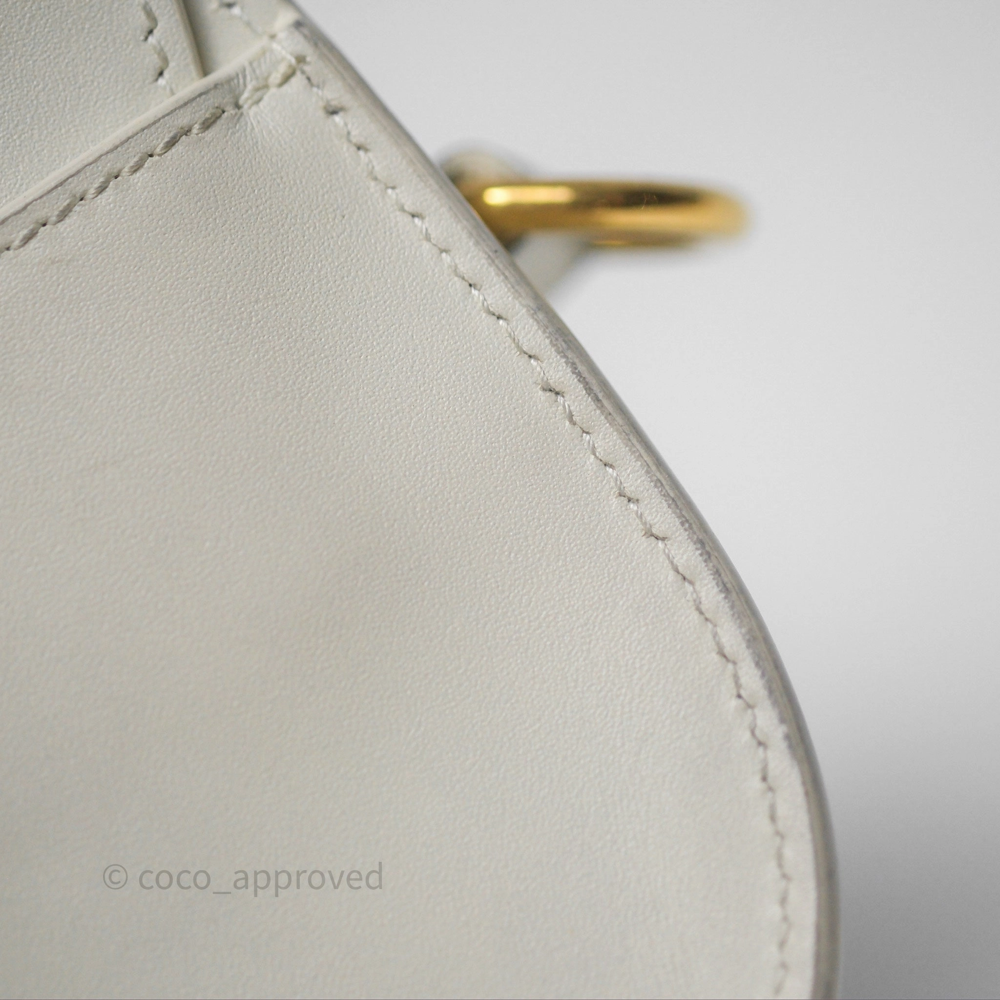 Christian Dior Bobby East-West Bag Calfskin White