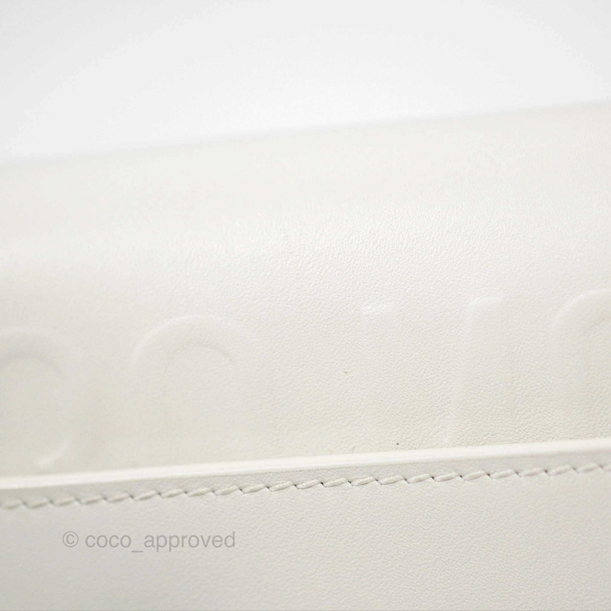 Christian Dior Bobby East-West Bag Calfskin White