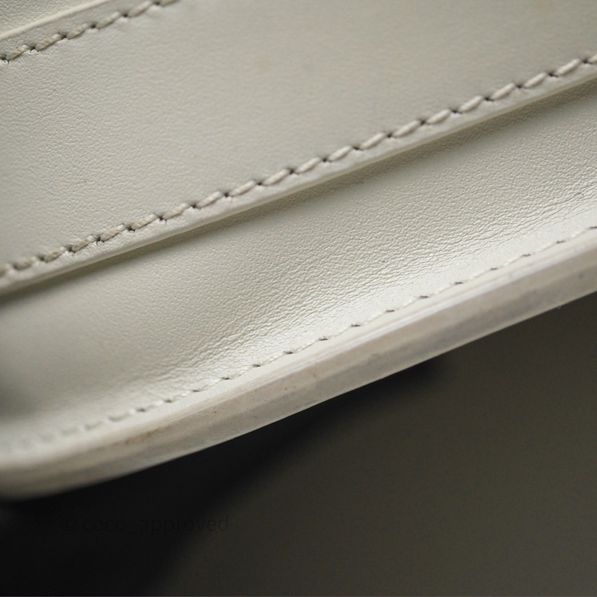 Christian Dior Bobby East-West Bag Calfskin White