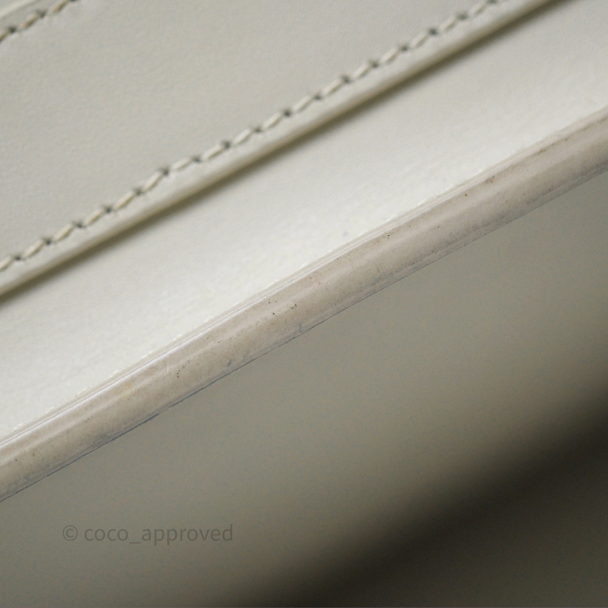 Christian Dior Bobby East-West Bag Calfskin White