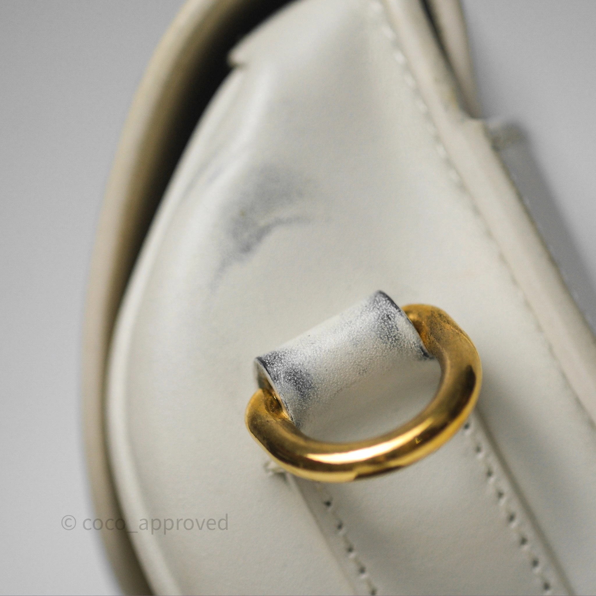 Christian Dior Bobby East-West Bag Calfskin White